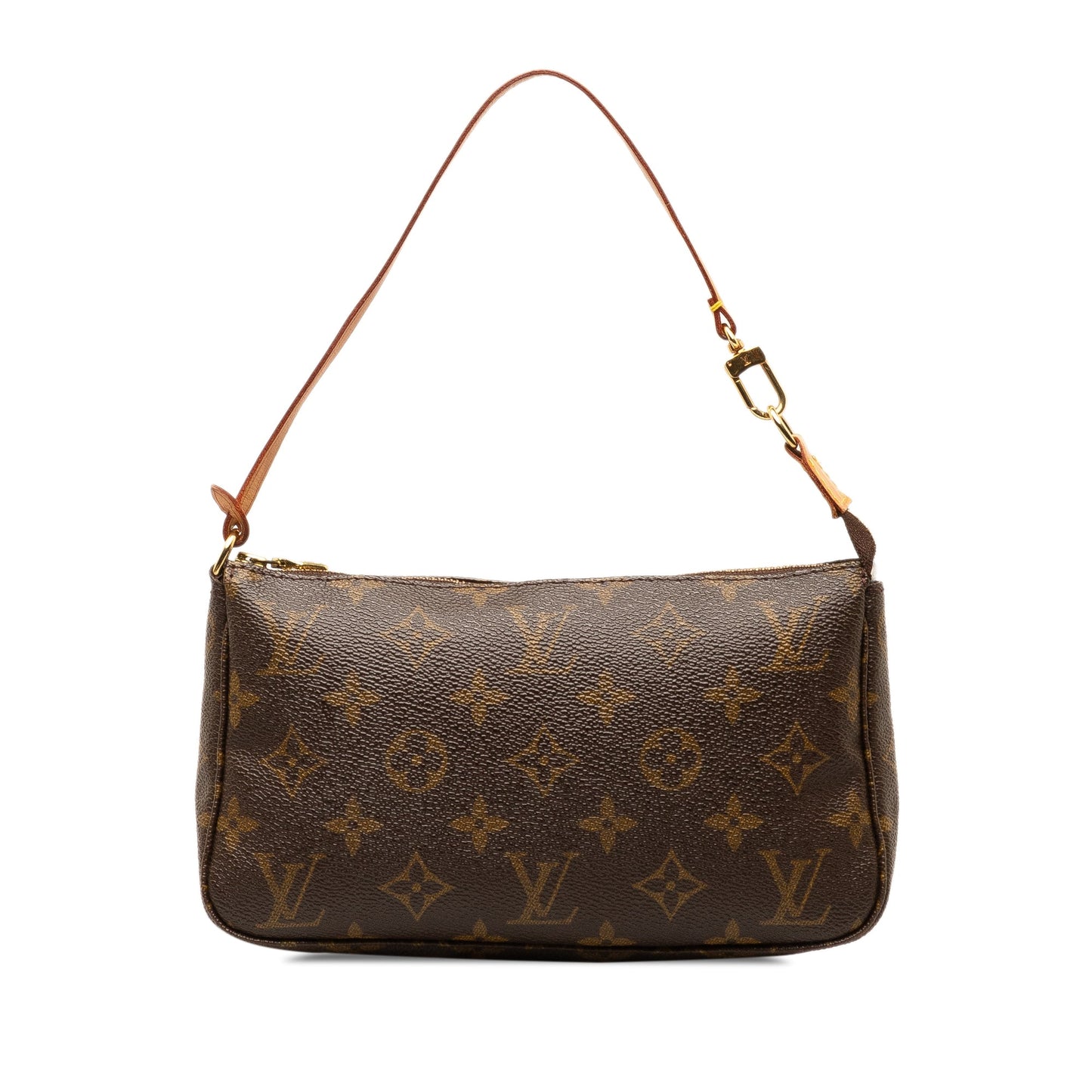 Brown Louis Vuitton Monogram Pochette Accessoires Shoulder Bag