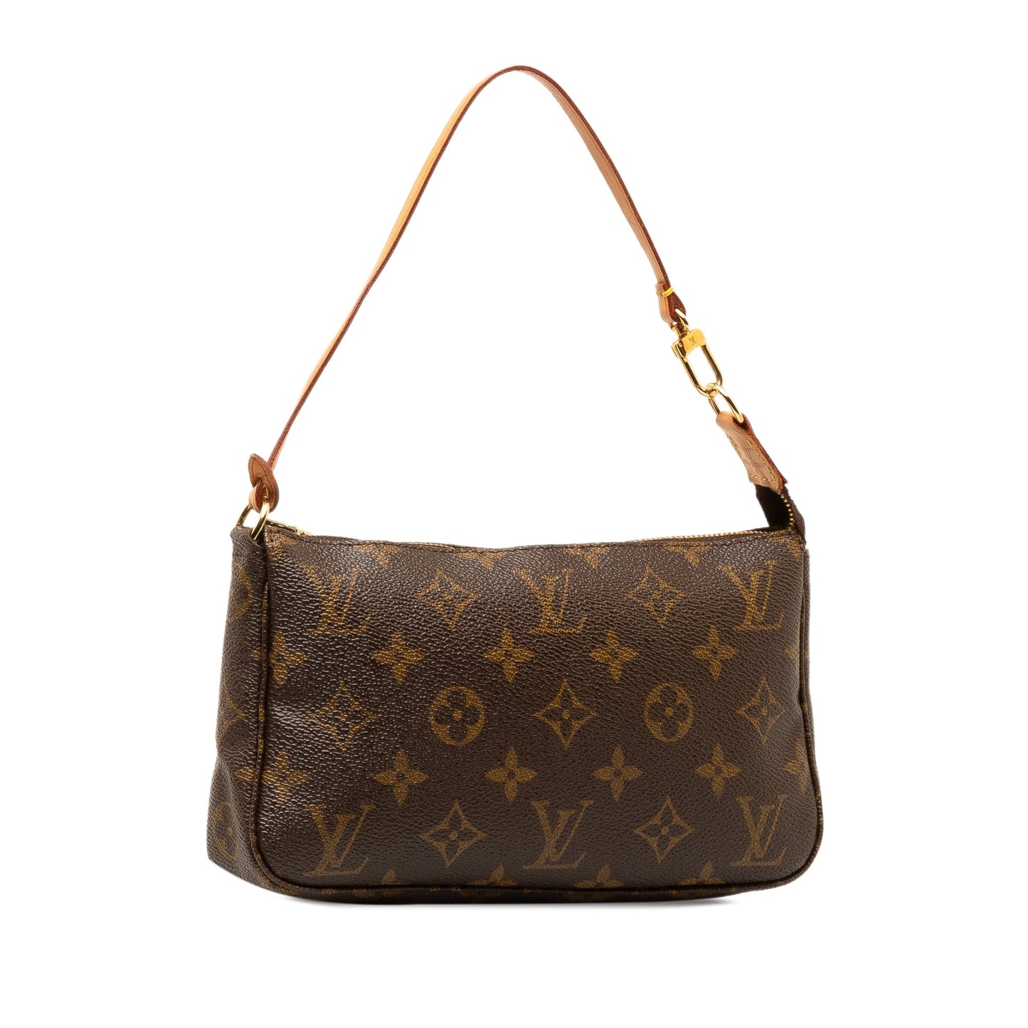 Brown Louis Vuitton Monogram Pochette Accessoires Shoulder Bag