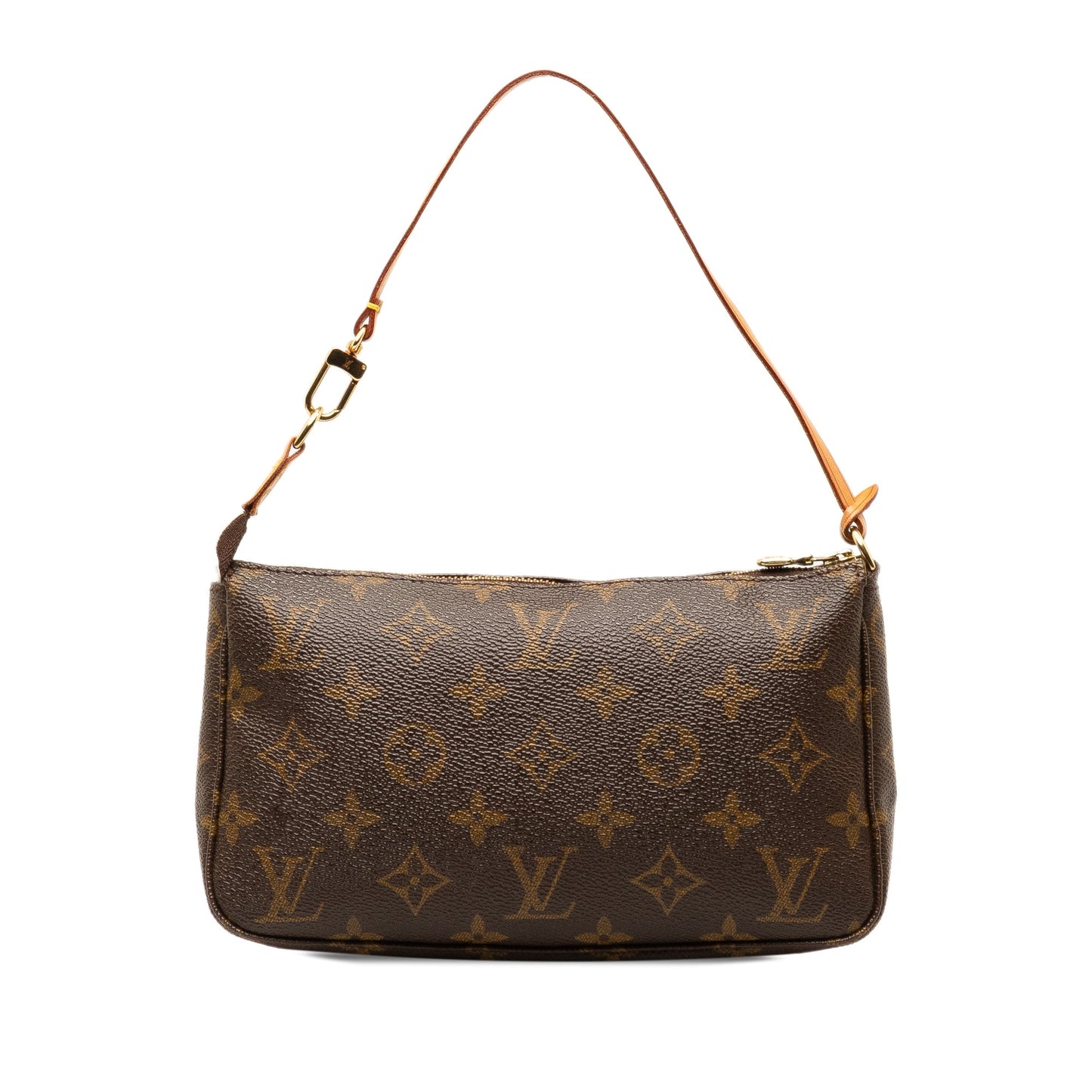 Brown Louis Vuitton Monogram Pochette Accessoires Shoulder Bag