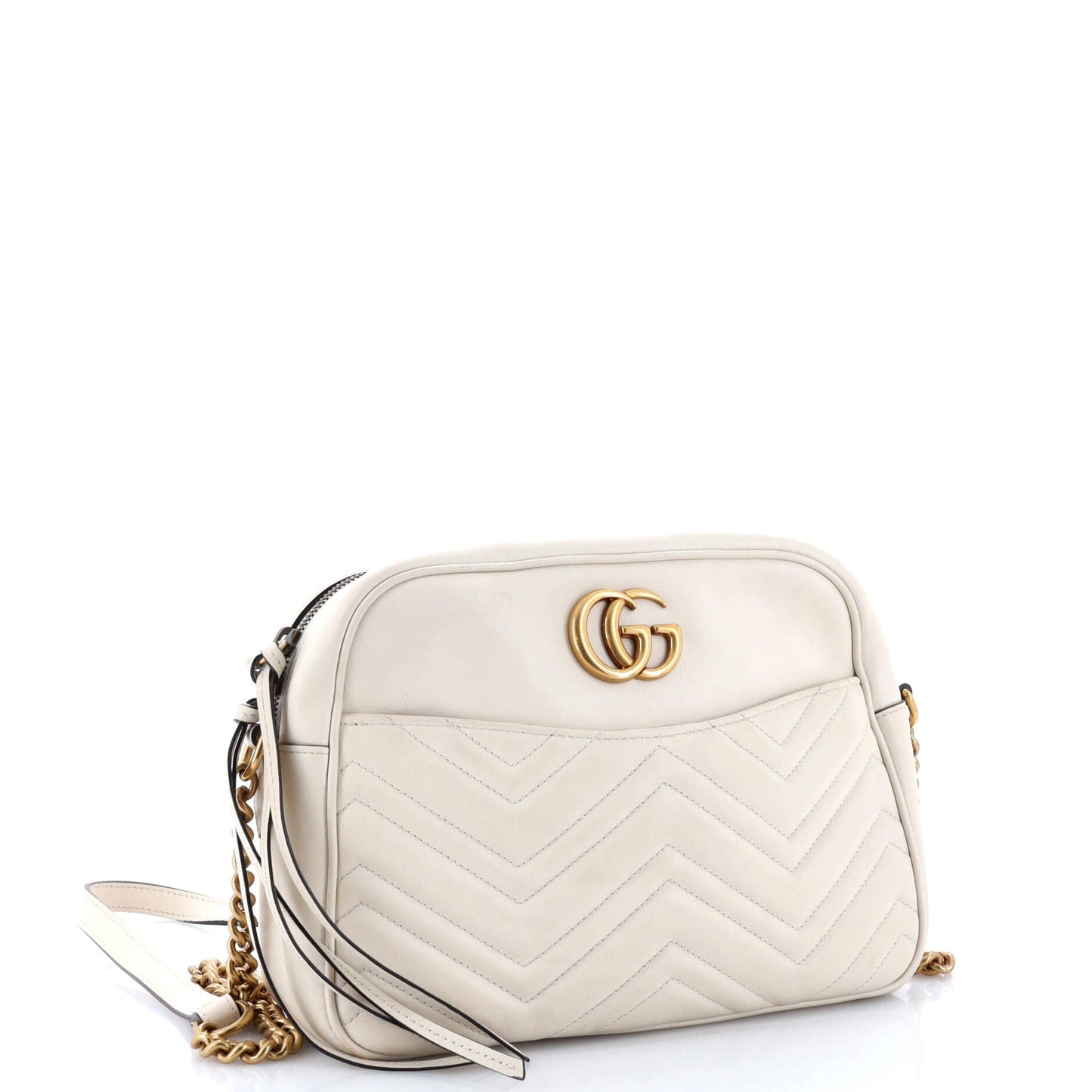 GG Marmont Shoulder Bag Matelasse Leather Medium