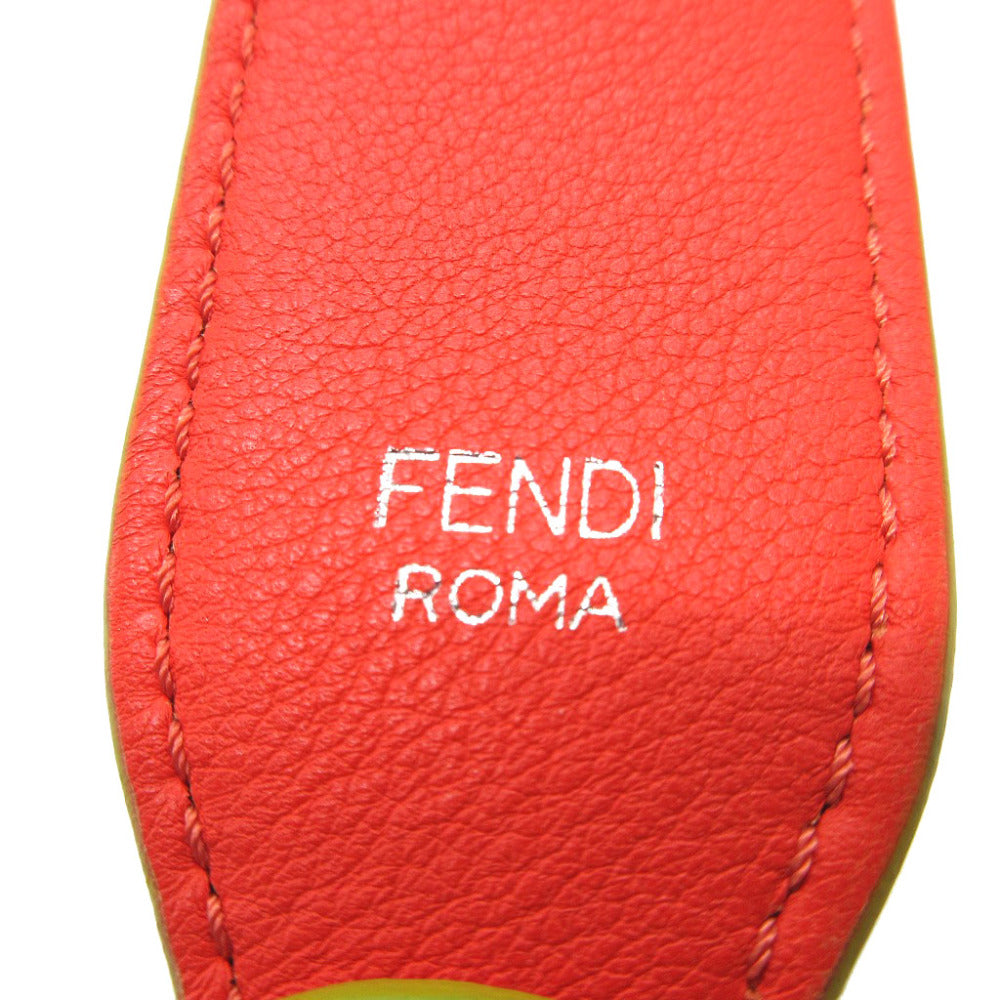 FENDI Shoulder strap leather light blue