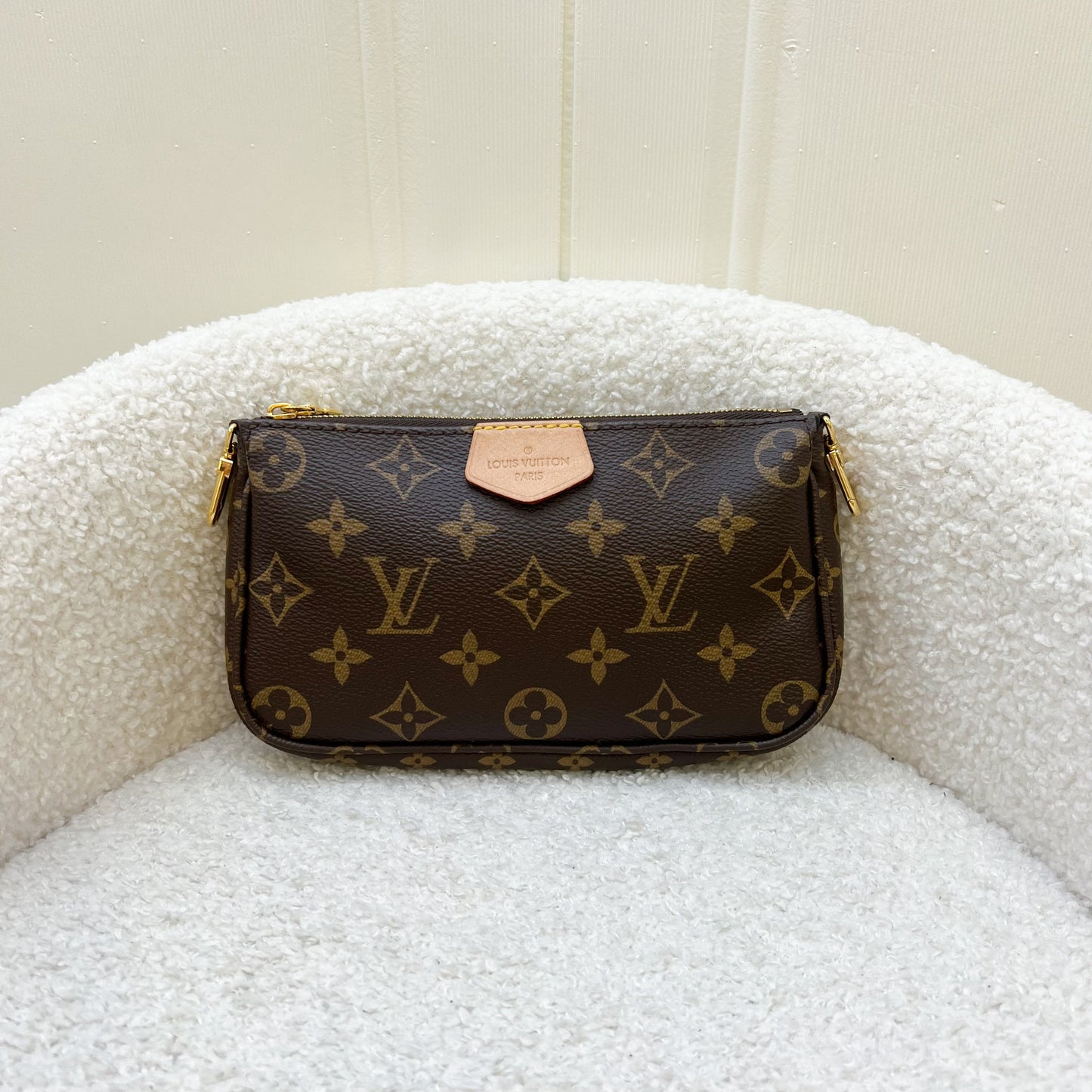 LV Multi Pochette MPA Smaller Pochette in Monogram Canvas GHW