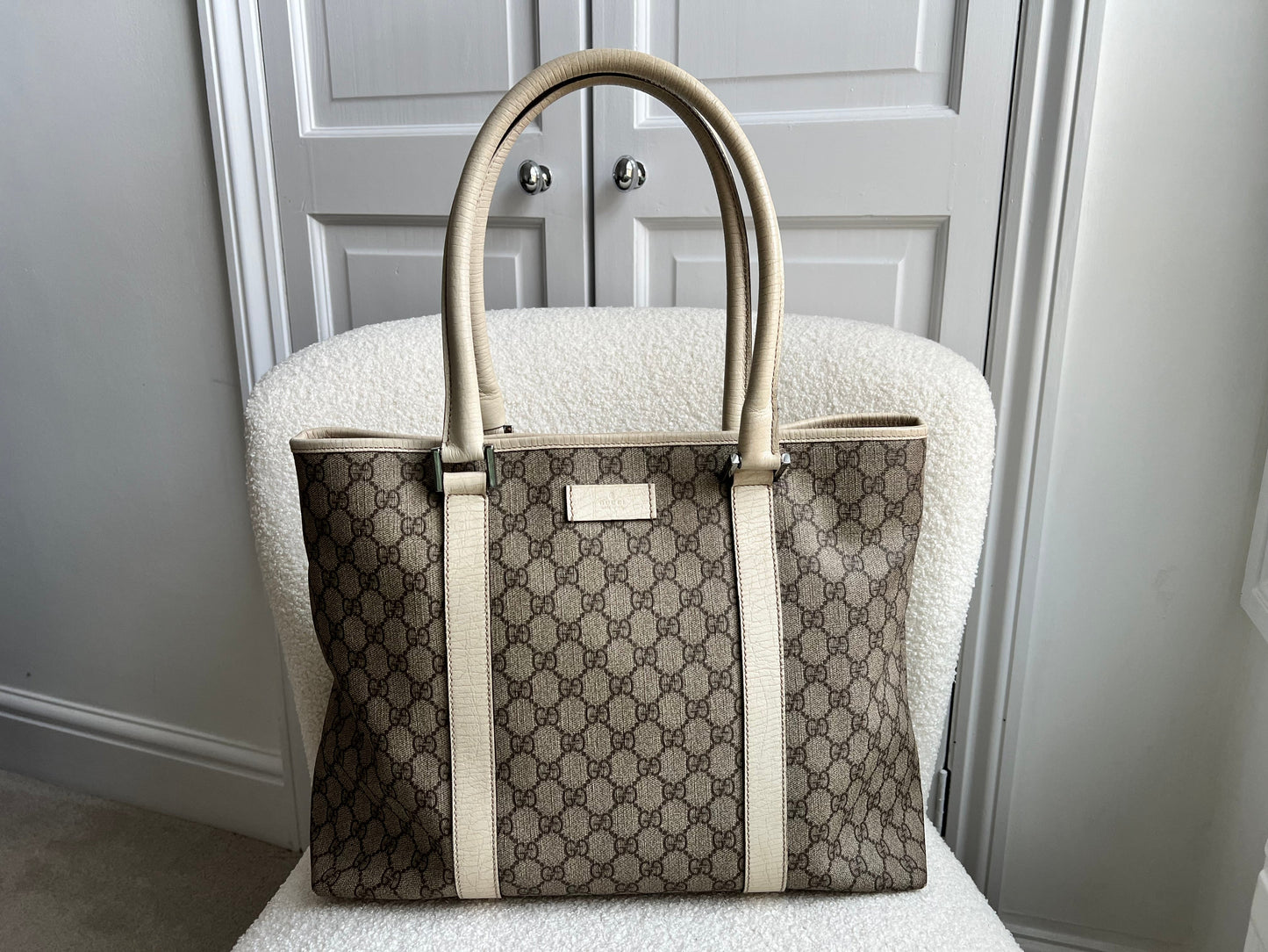 Gucci GG Monogram Canvas Tote Bag