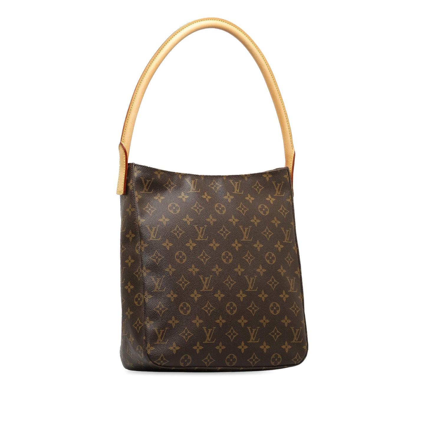 Brown Louis Vuitton Monogram Looping GM Shoulder Bag