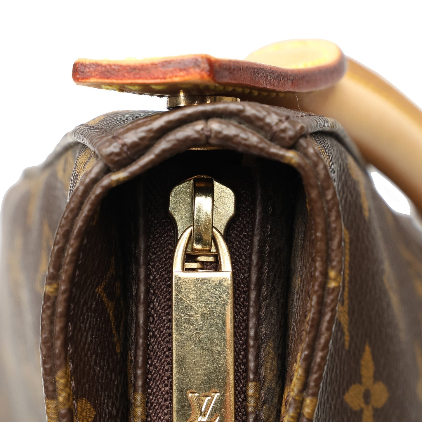 Brown Louis Vuitton Monogram Looping GM Shoulder Bag