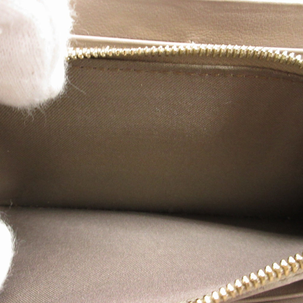FENDI Long Wallet Purse 8M0251 leather pink Two fold By the way Women Used