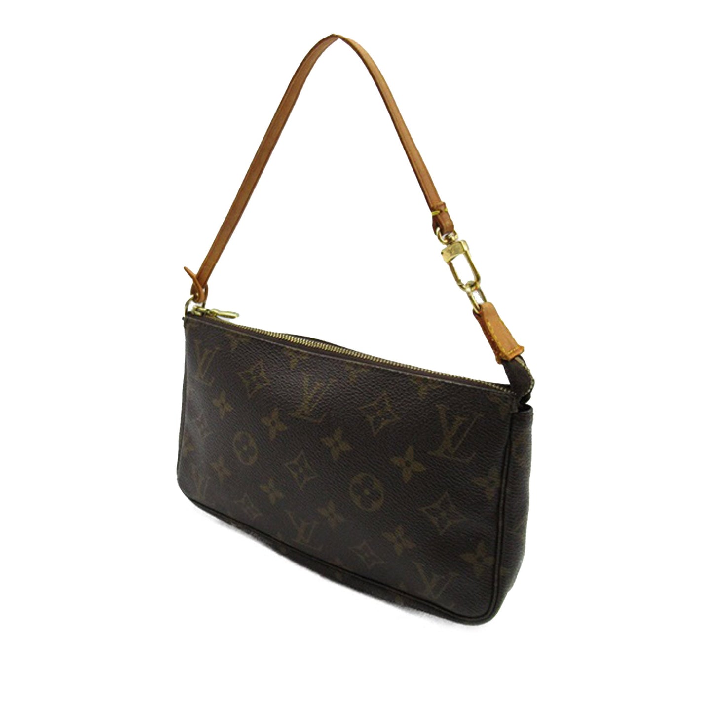 Brown Louis Vuitton Monogram Pochette Accessoires Shoulder Bag