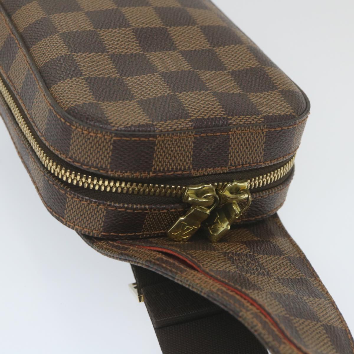 Louis Vuitton Geronimos  Canvas Shoulder Bag ()