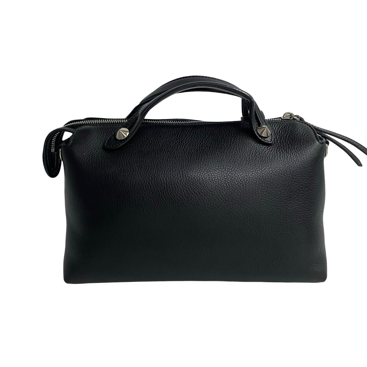 FENDI Shoulder Bag leather black By the way