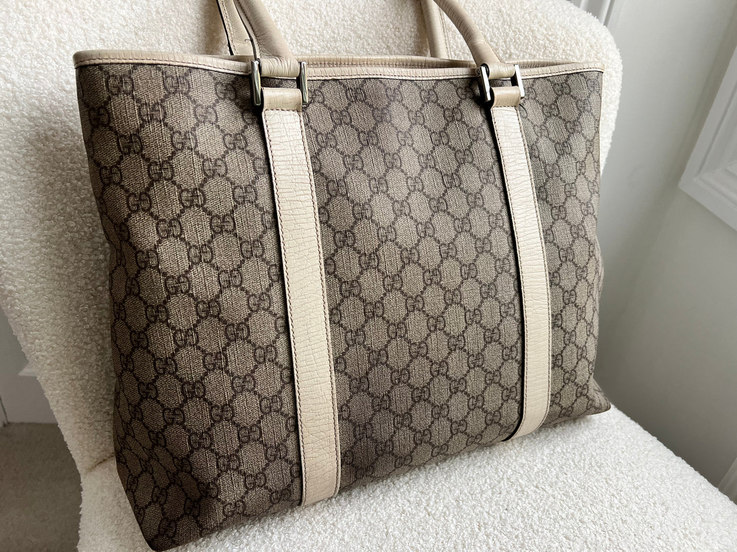 Gucci GG Monogram Canvas Tote Bag