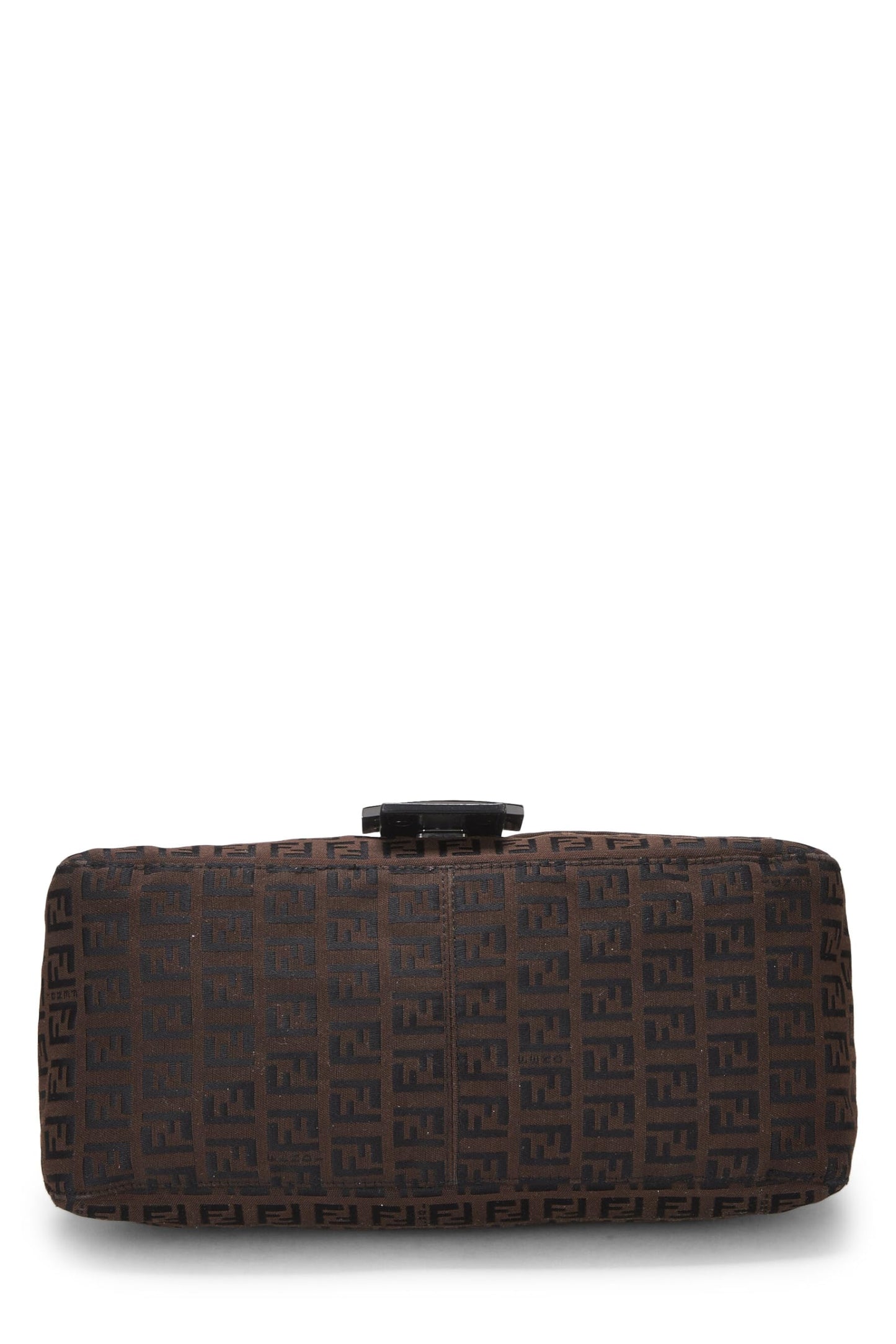 Fendi,  Brown Zucchino Canvas Mama, Black