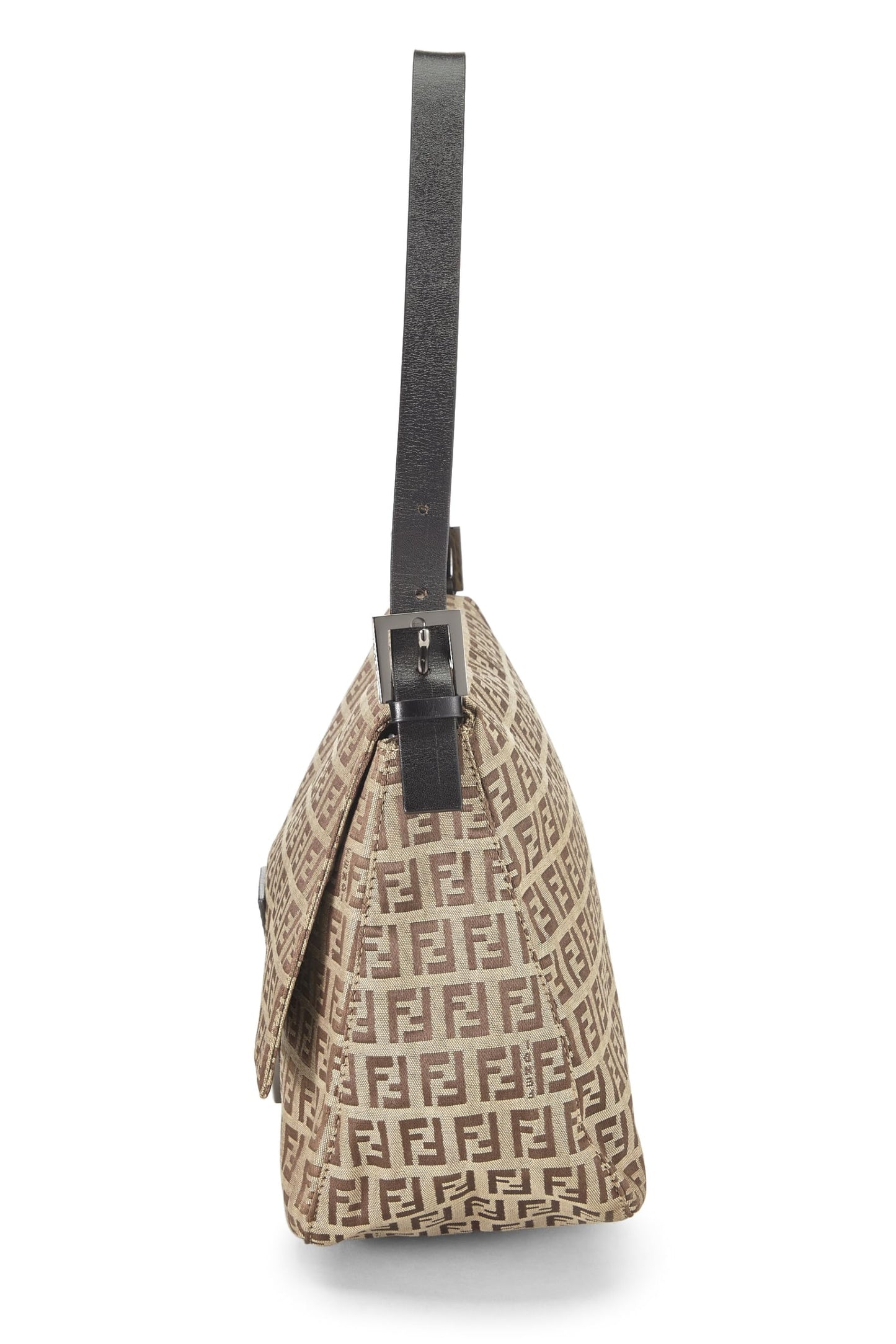 Fendi,  Brown Zucchino Canvas Mama, Brown