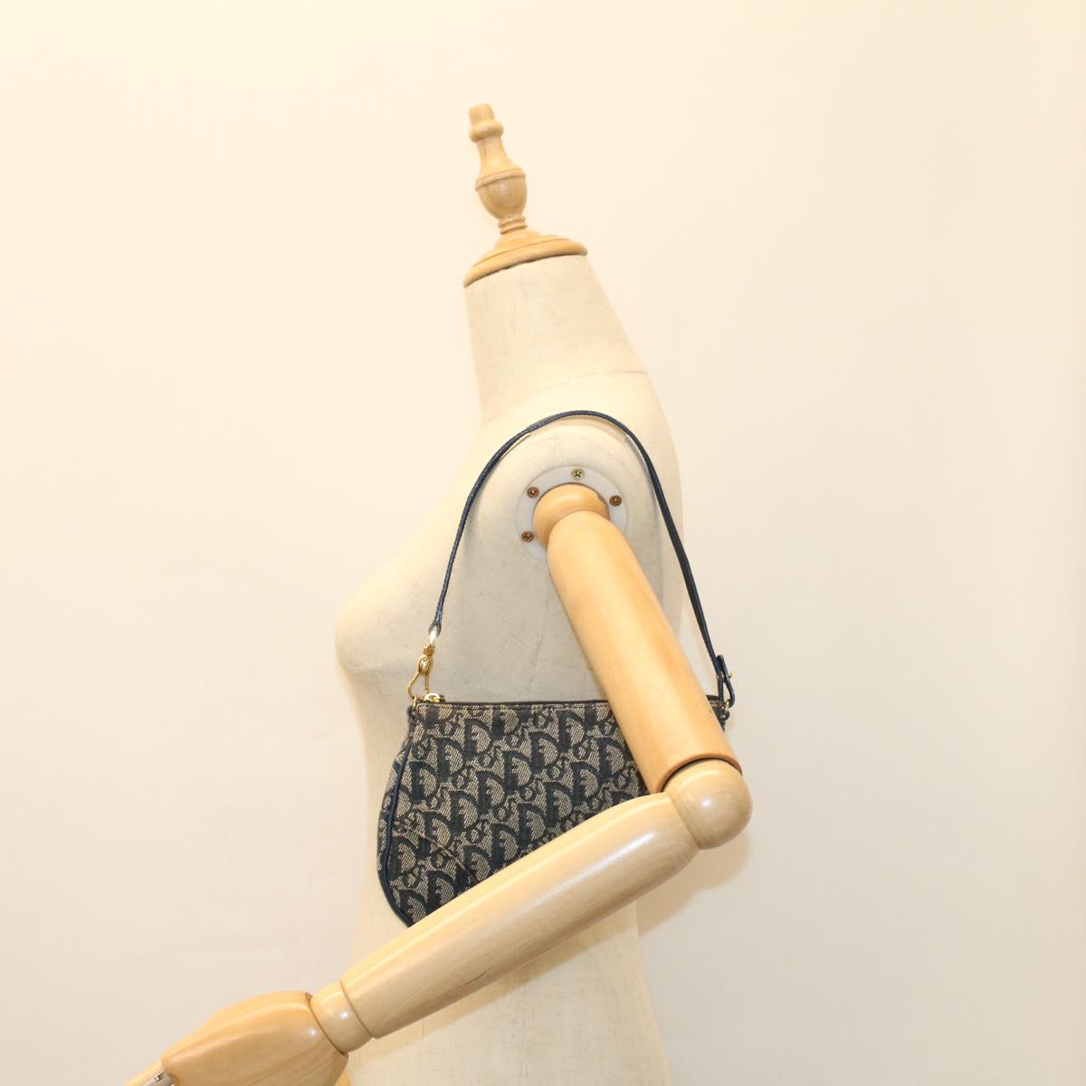 Dior Saddle  Canvas Clutch Bag ()