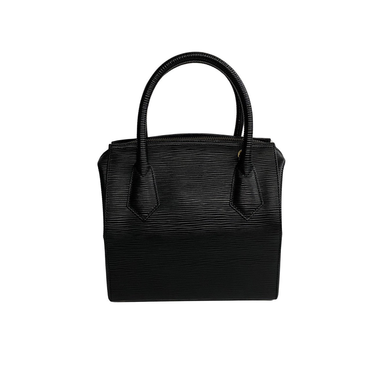 FENDI Shoulder Bag Epi Leather black