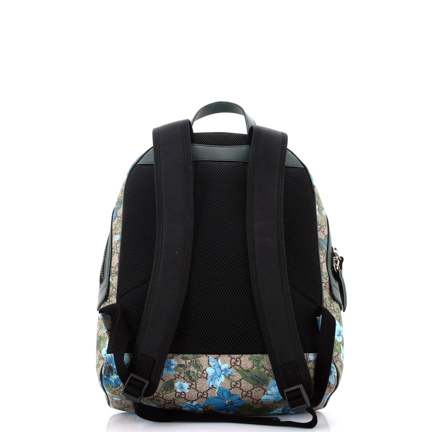 Zip Backpack Embroidered Printed GG Coated Canvas Medium