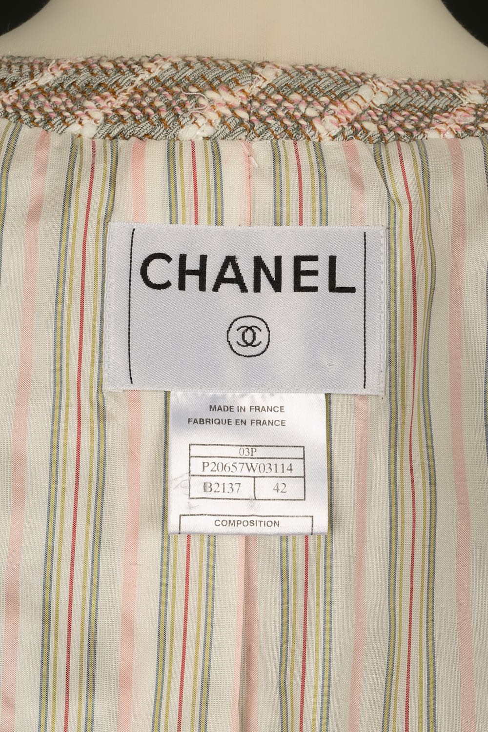 Veste Chanel Printemps 2003