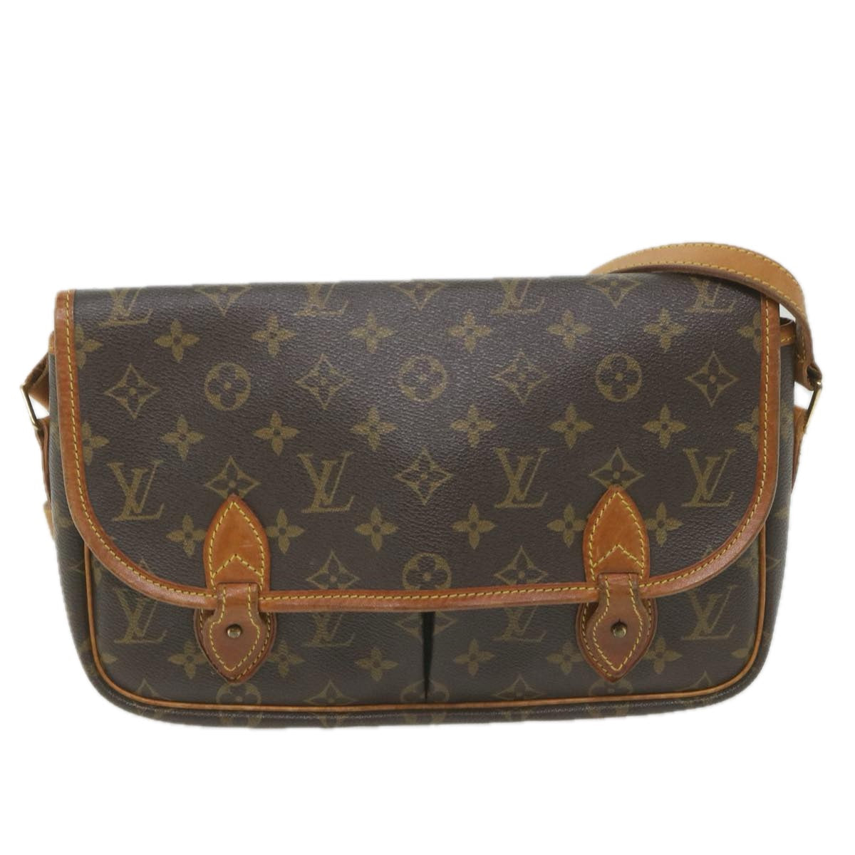 Louis Vuitton Gibeciere  Canvas Shoulder Bag ()