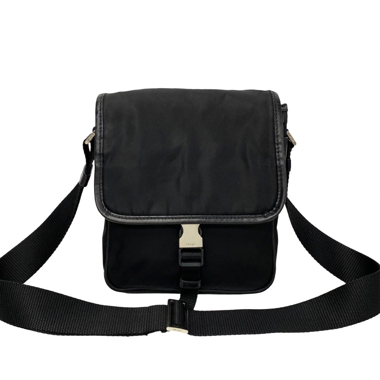 PRADA Shoulder Bag Nylon black