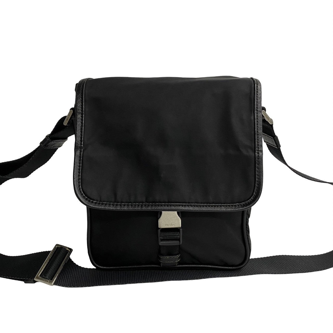 PRADA Shoulder Bag Nylon black