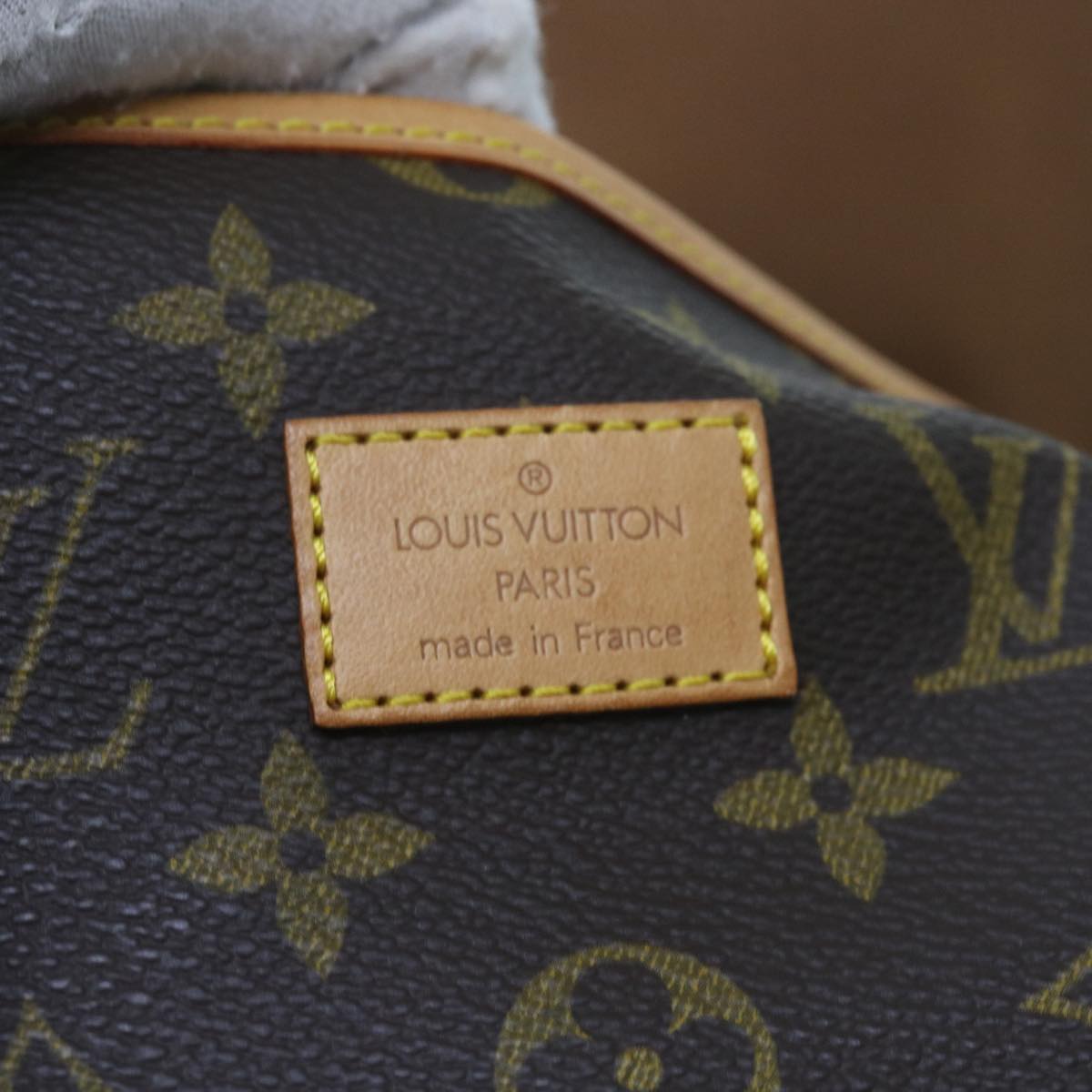 Louis Vuitton Saumur 35  Canvas Shoulder Bag ()