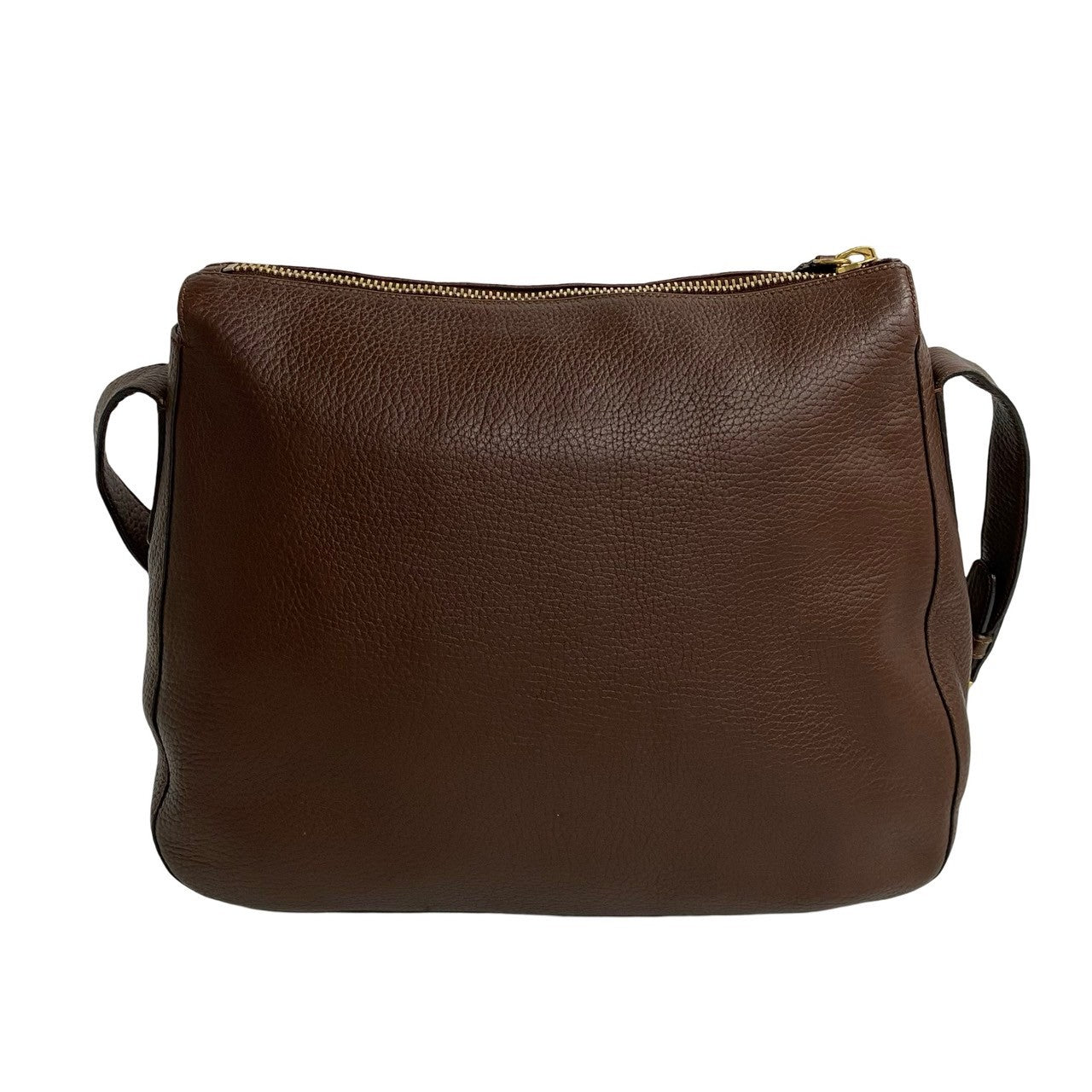 PRADA Shoulder Bag leather Brown