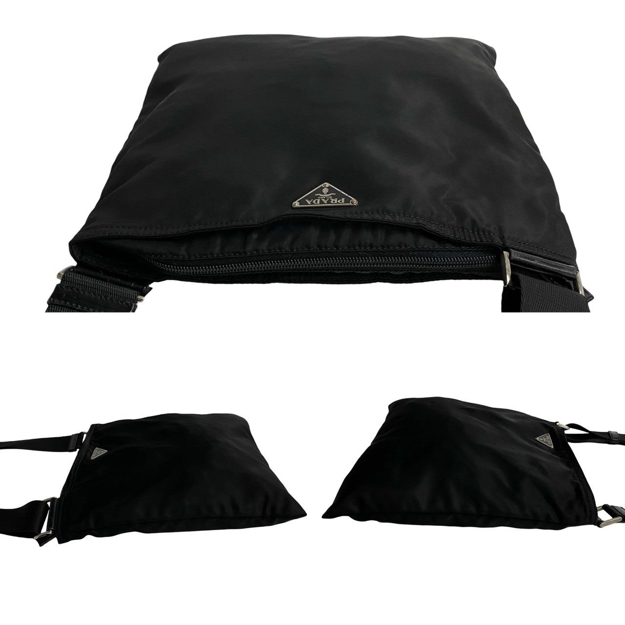 PRADA Shoulder Bag Nylon black