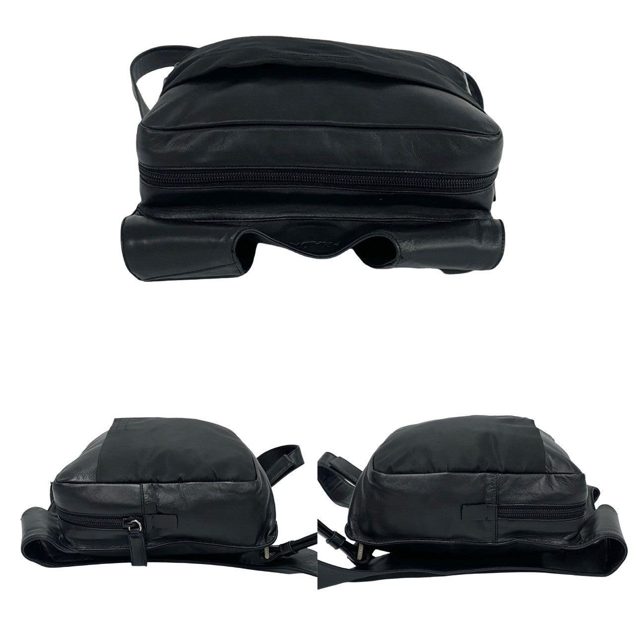 PRADA Backpack leather black