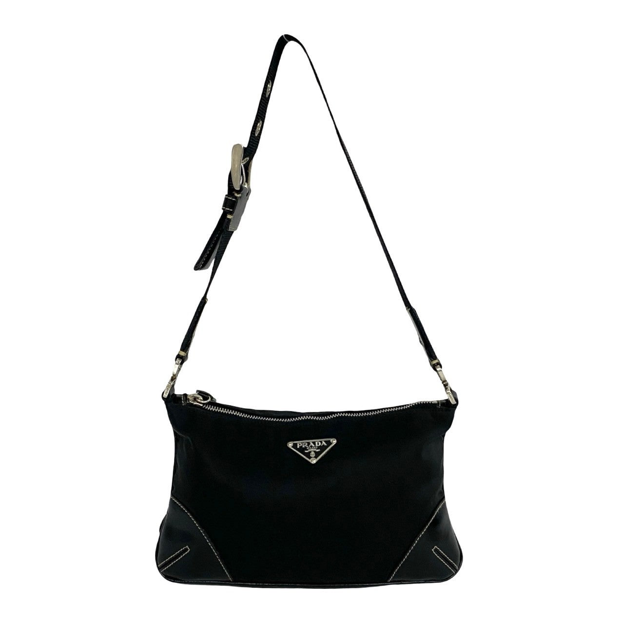 PRADA Shoulder Bag Nylon black