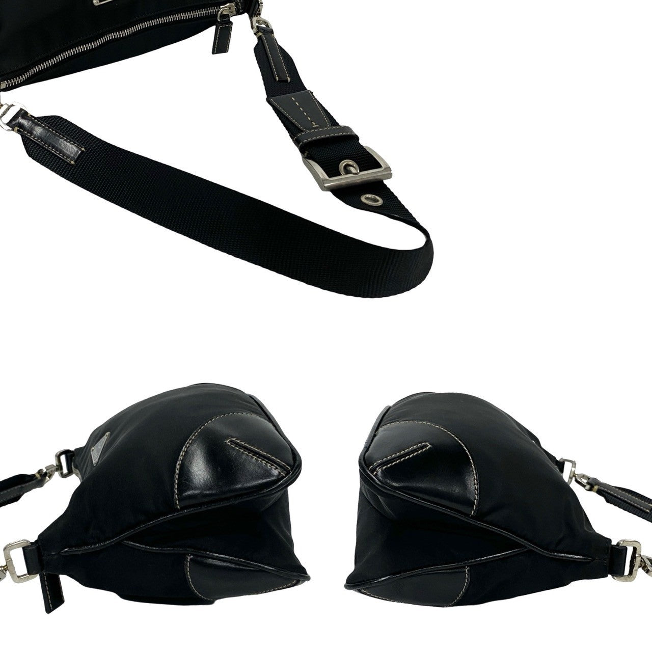 PRADA Shoulder Bag Nylon black