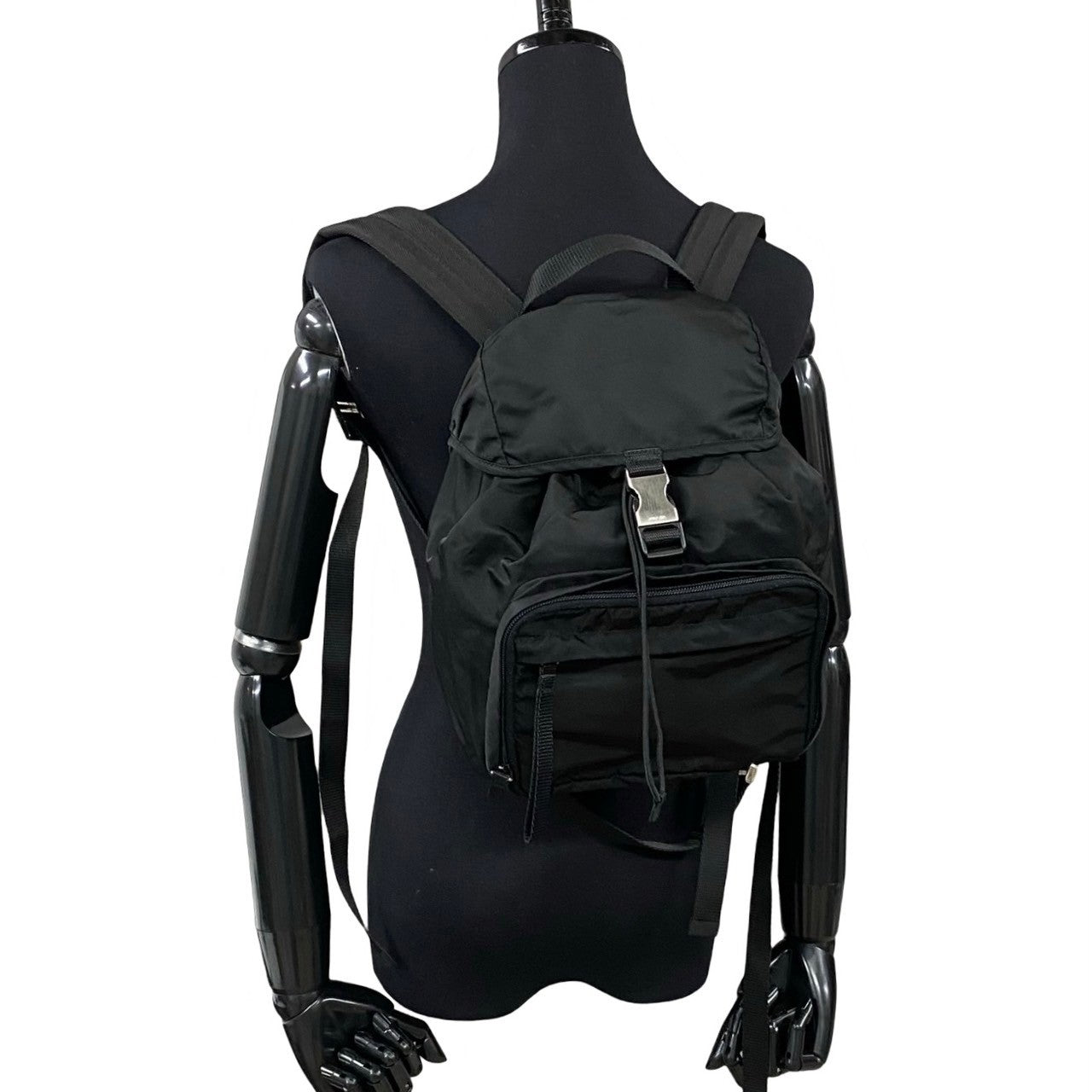 PRADA Backpack Nylon black