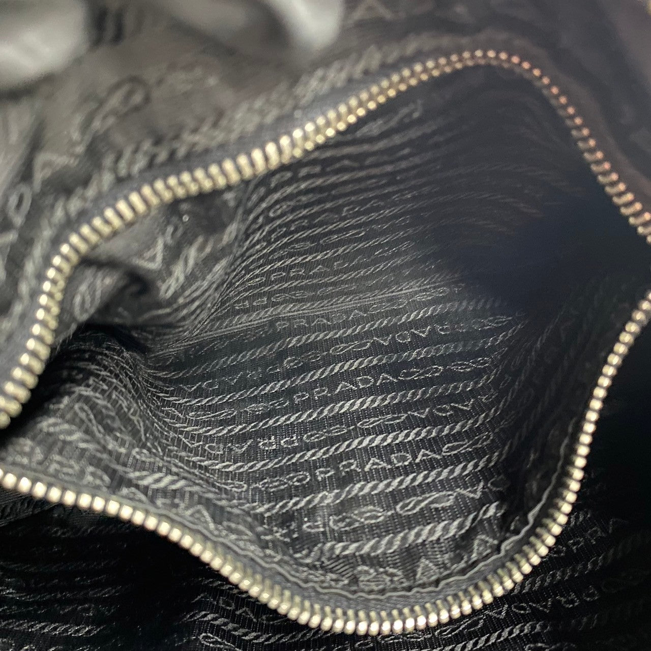 PRADA Shoulder Bag Nylon black