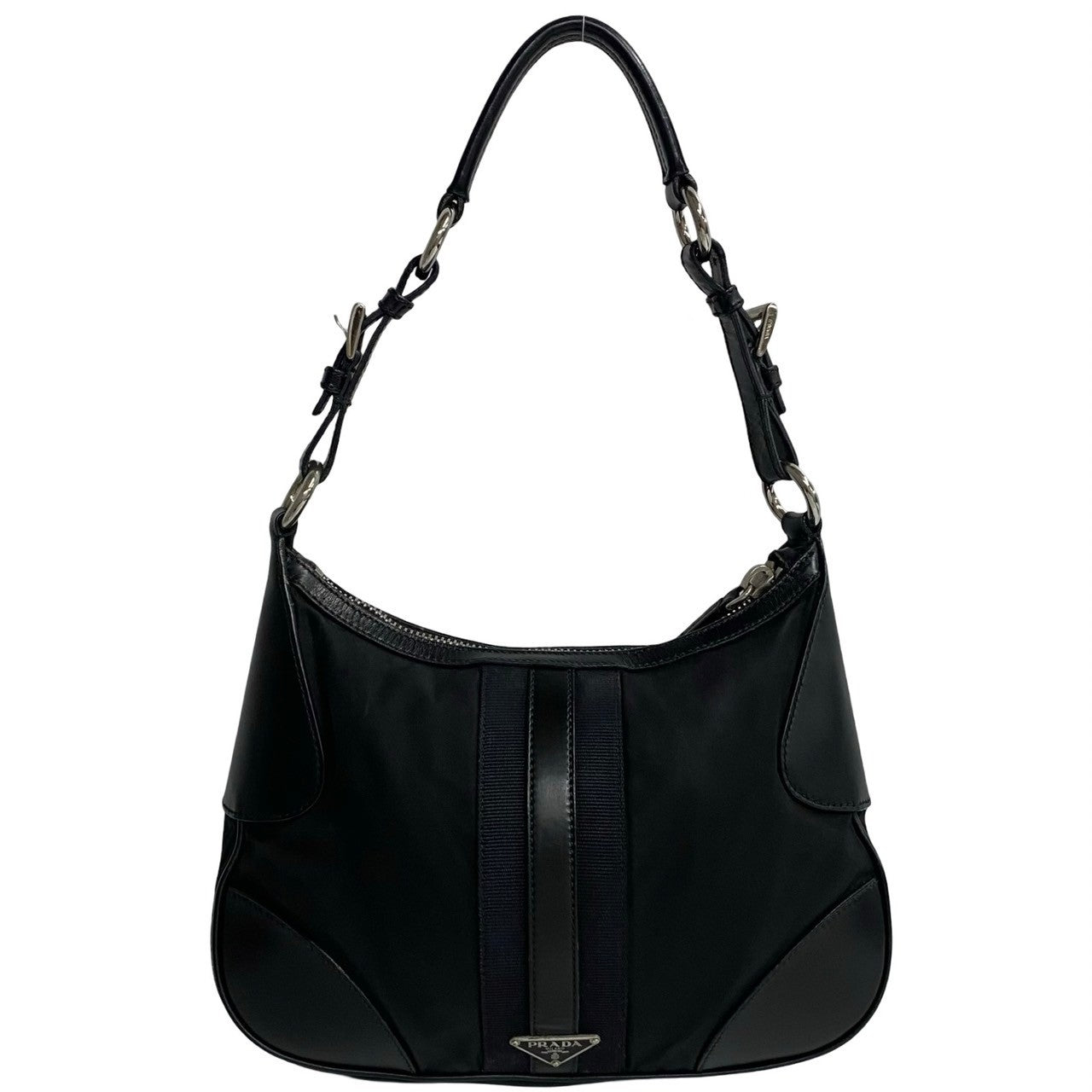 PRADA Shoulder Bag Nylon black