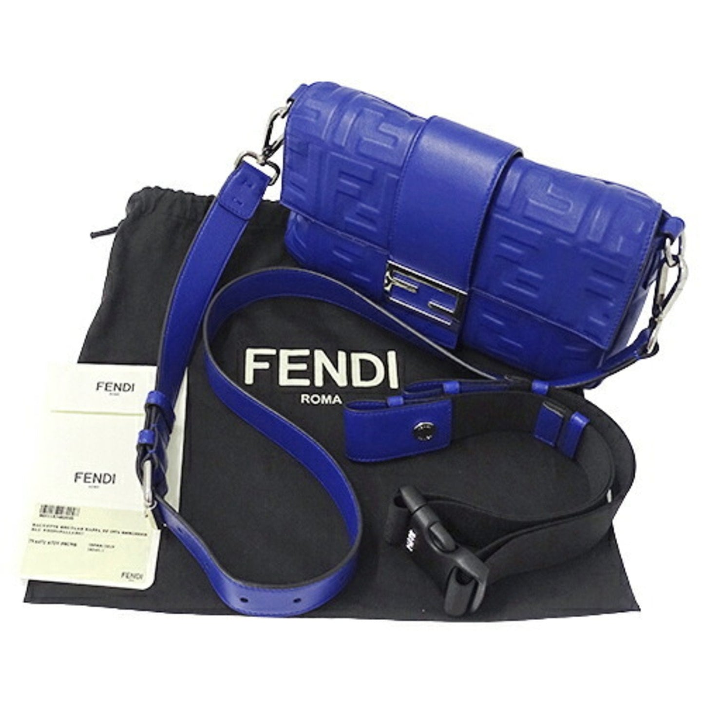 Fendi Zucca Shoulder Bag - '10s