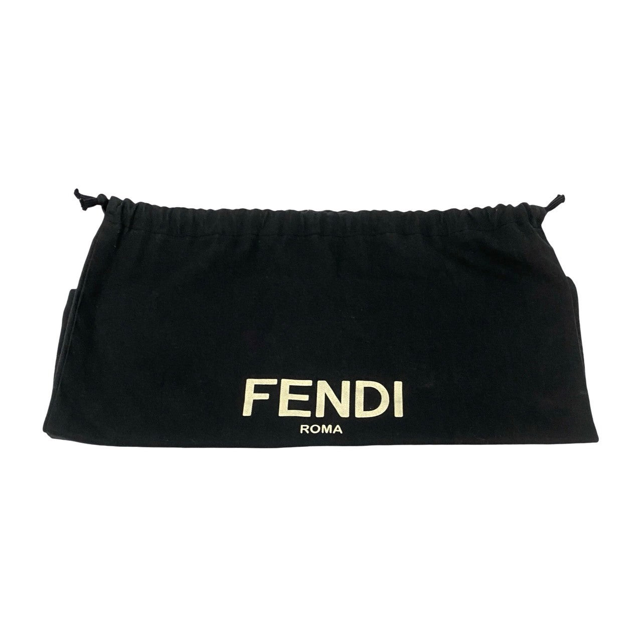 FENDI Shoulder Bag leather black By the way medium