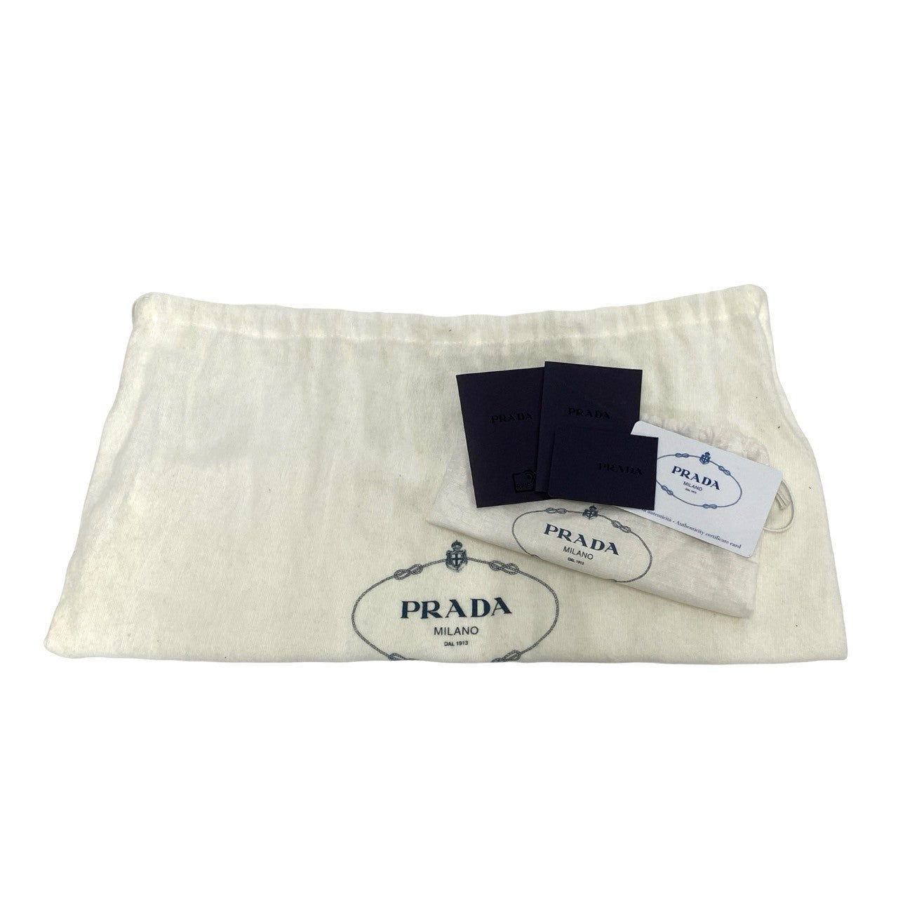 PRADA Shoulder Bag Nylon Navy