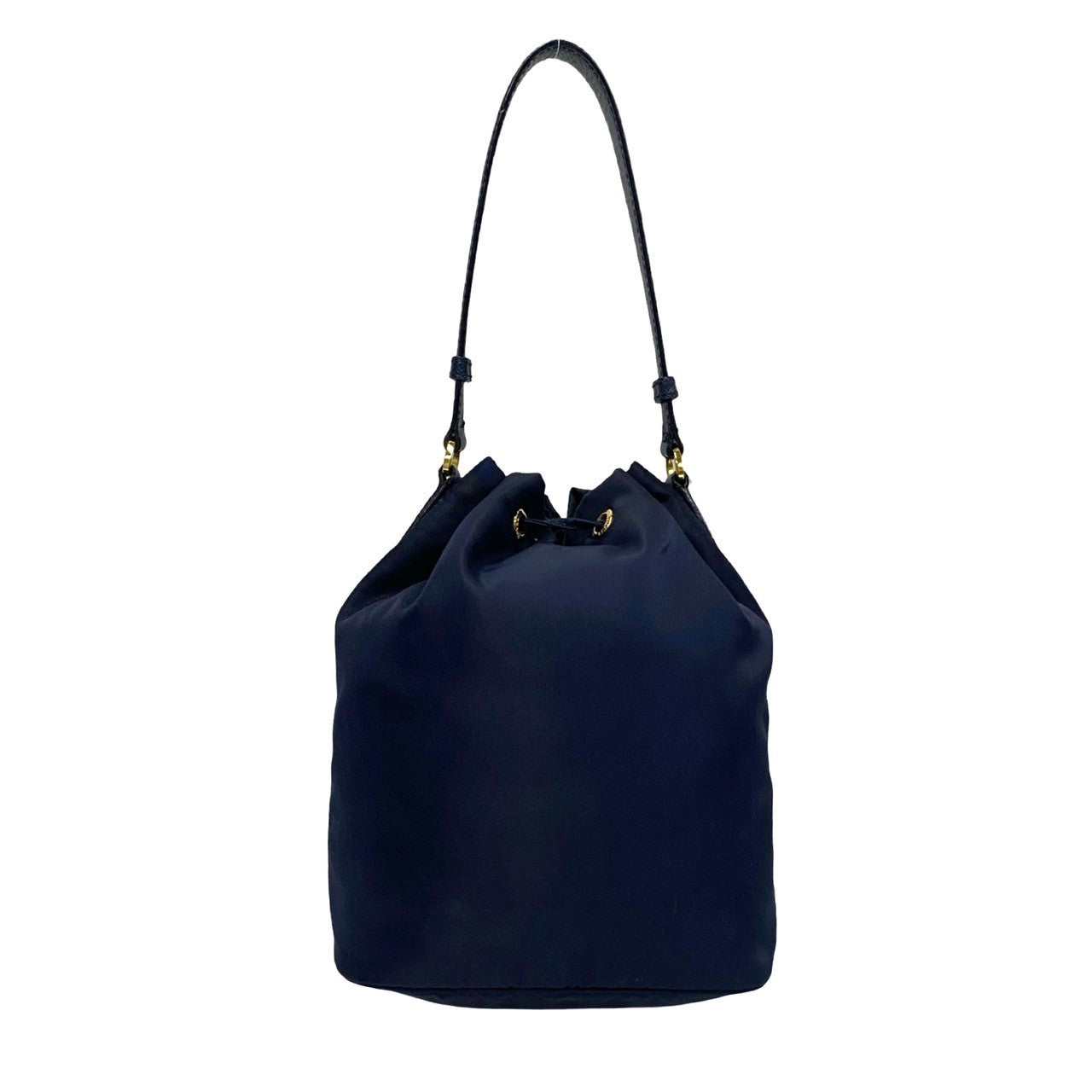 PRADA Shoulder Bag Nylon Navy