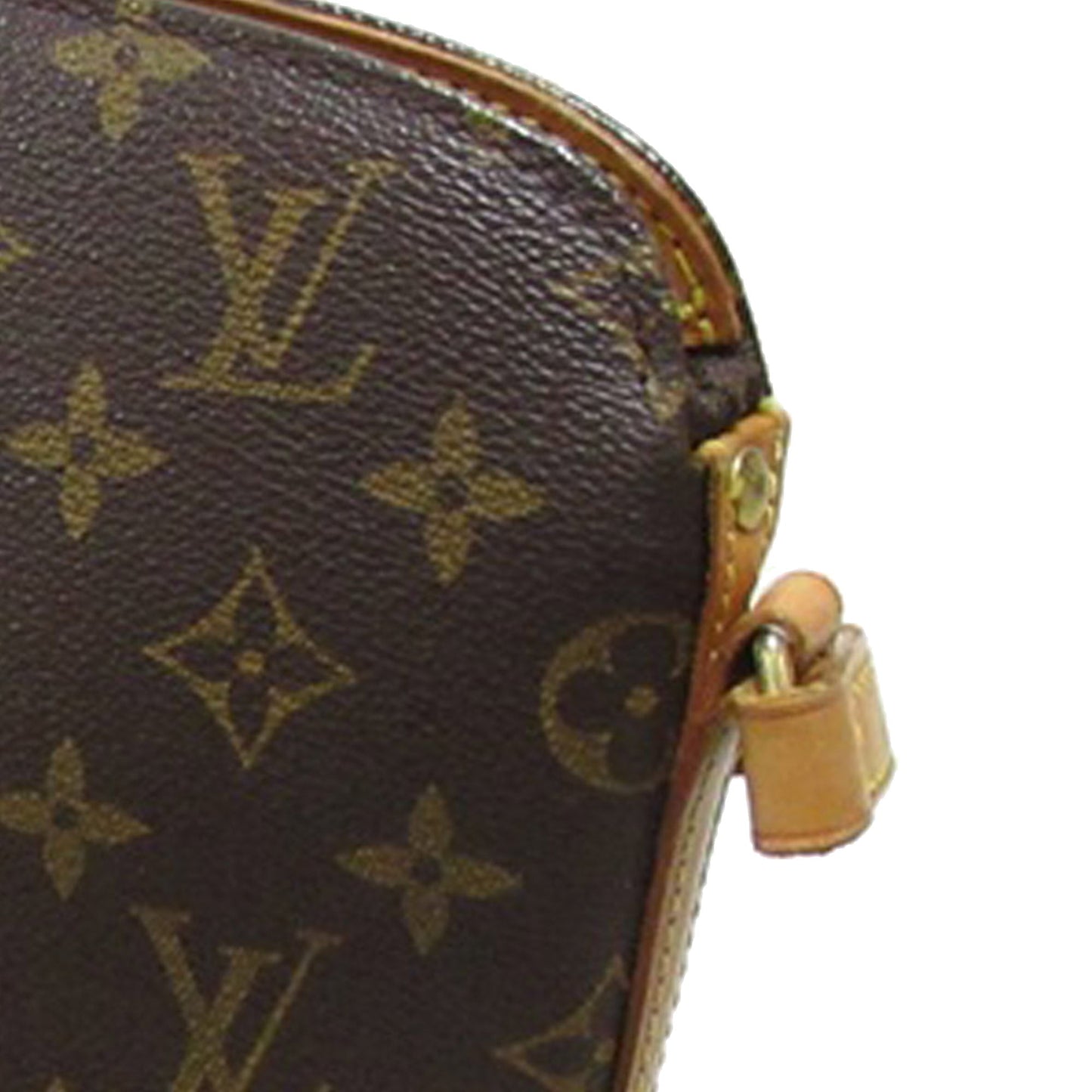 Brown Louis Vuitton Monogram Drouot Crossbody Bag