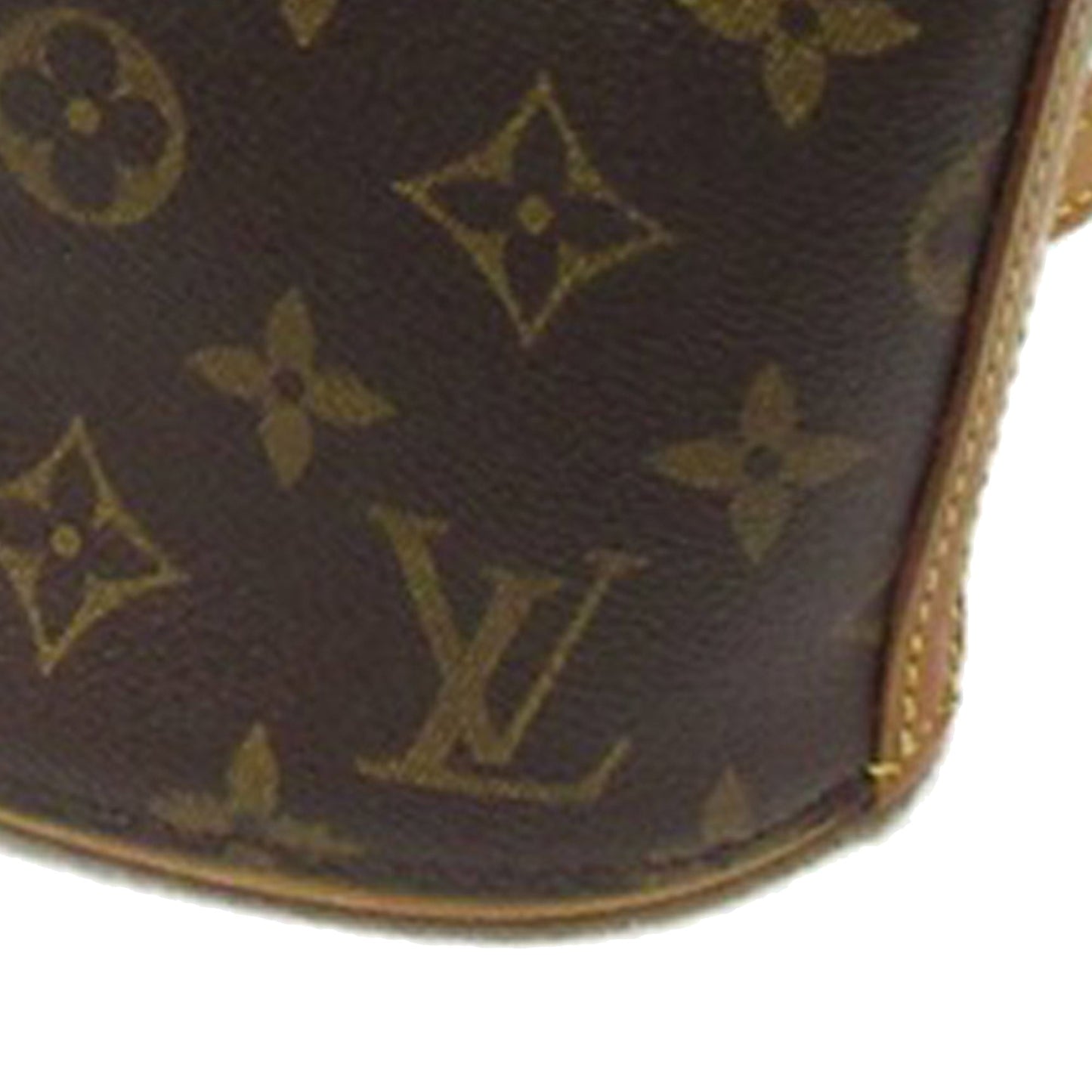 Brown Louis Vuitton Monogram Drouot Crossbody Bag