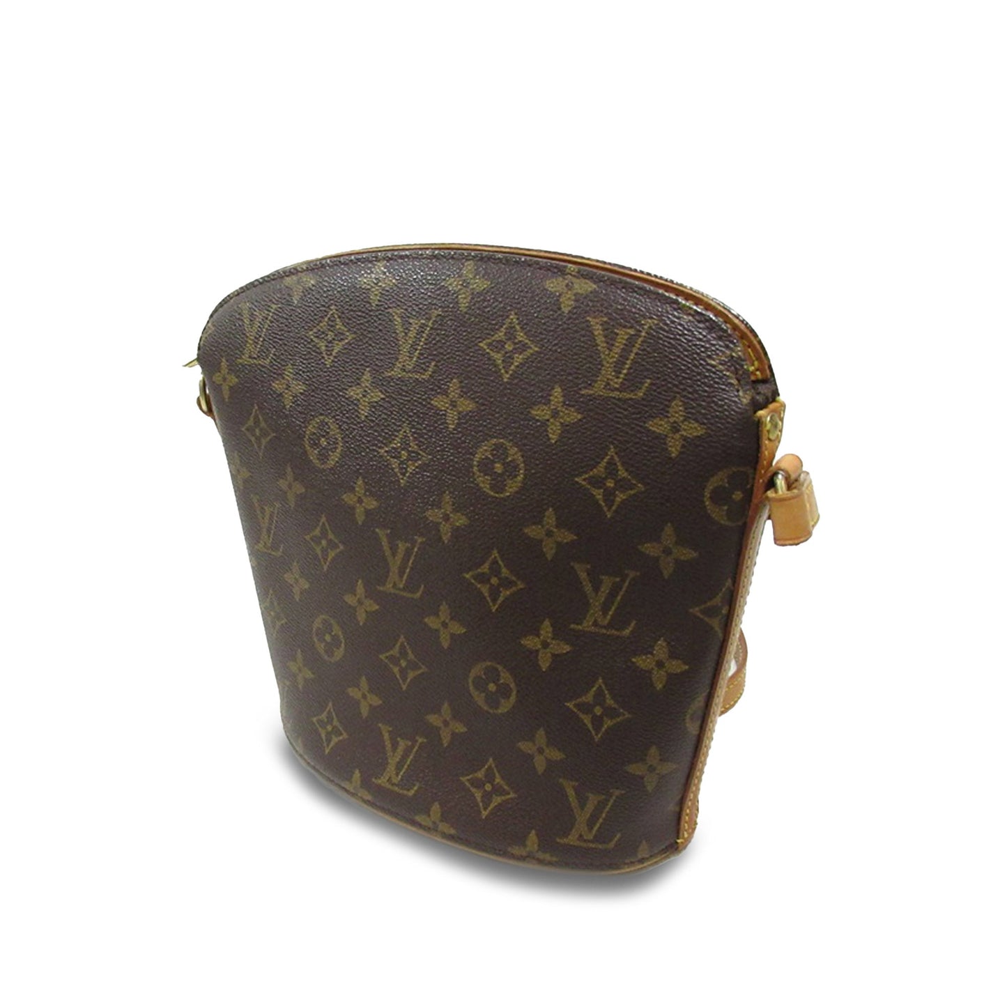 Brown Louis Vuitton Monogram Drouot Crossbody Bag