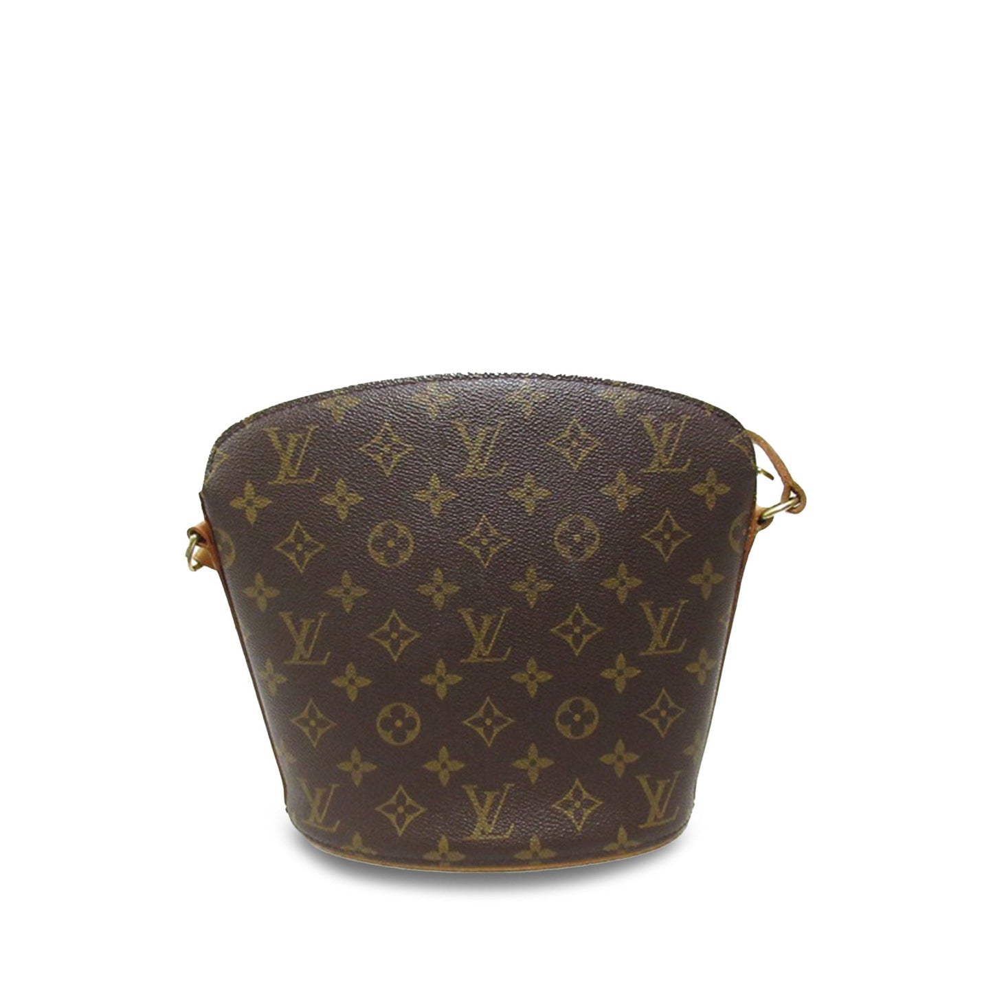 Brown Louis Vuitton Monogram Drouot Crossbody Bag