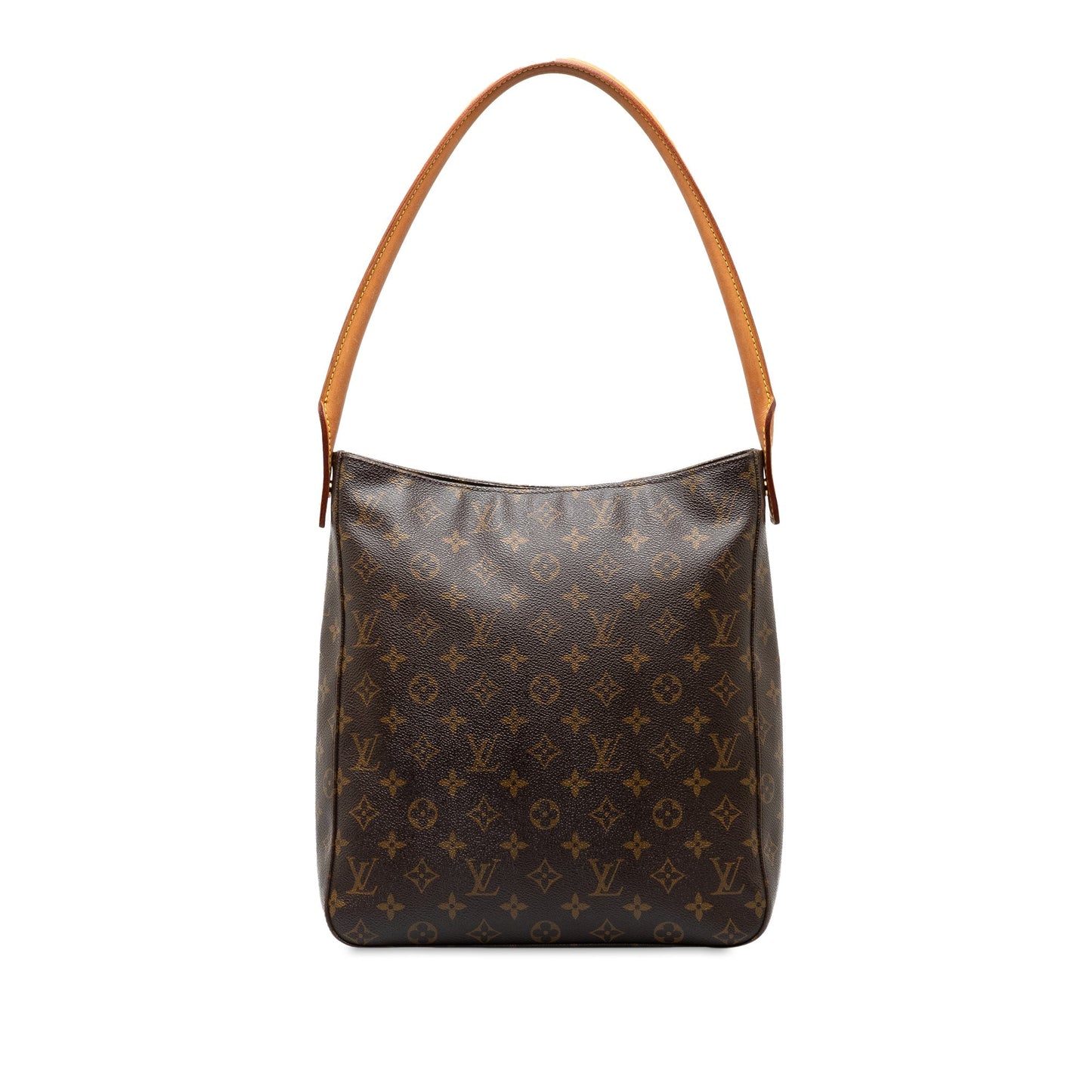 Brown Louis Vuitton Monogram Looping GM Shoulder Bag