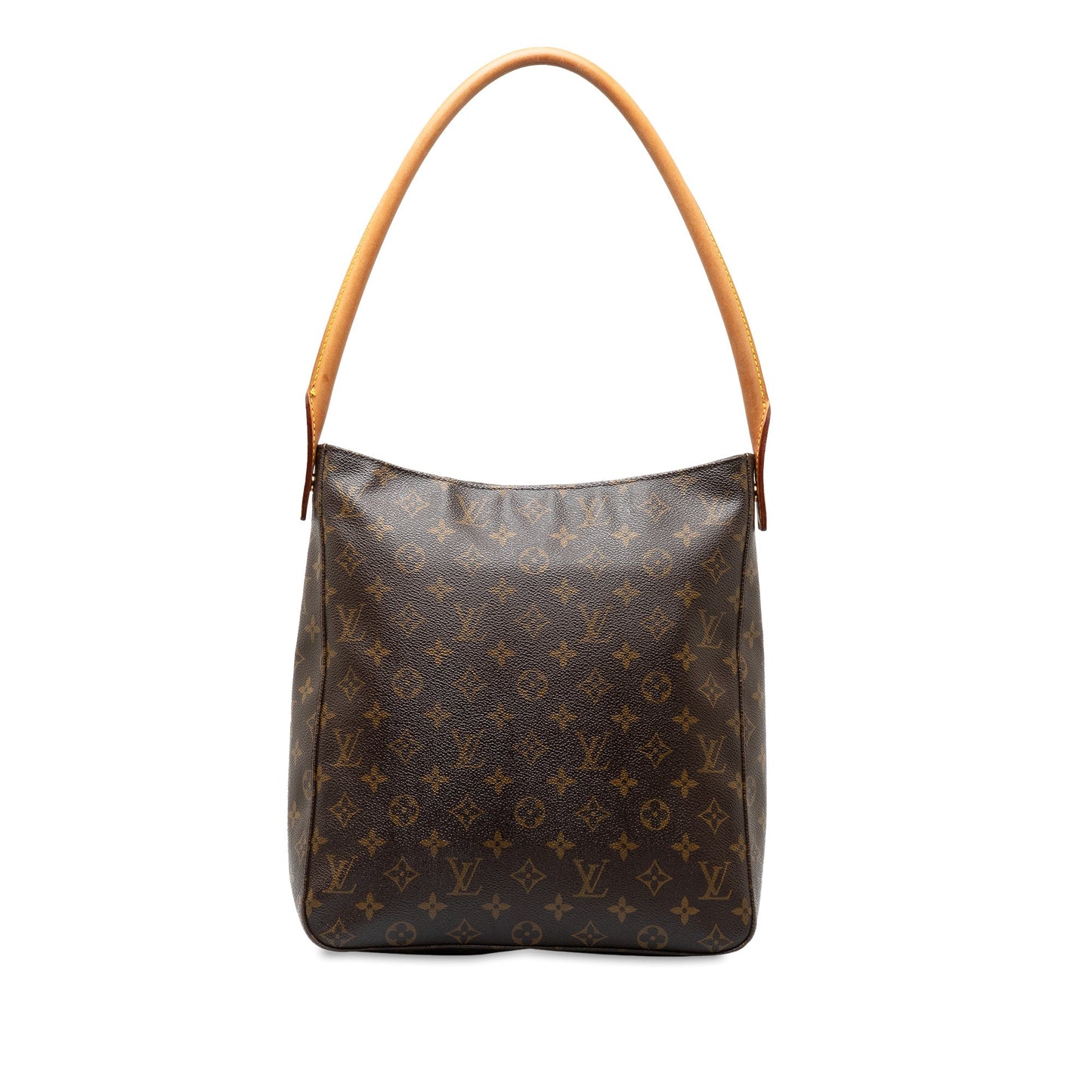 Brown Louis Vuitton Monogram Looping GM Shoulder Bag