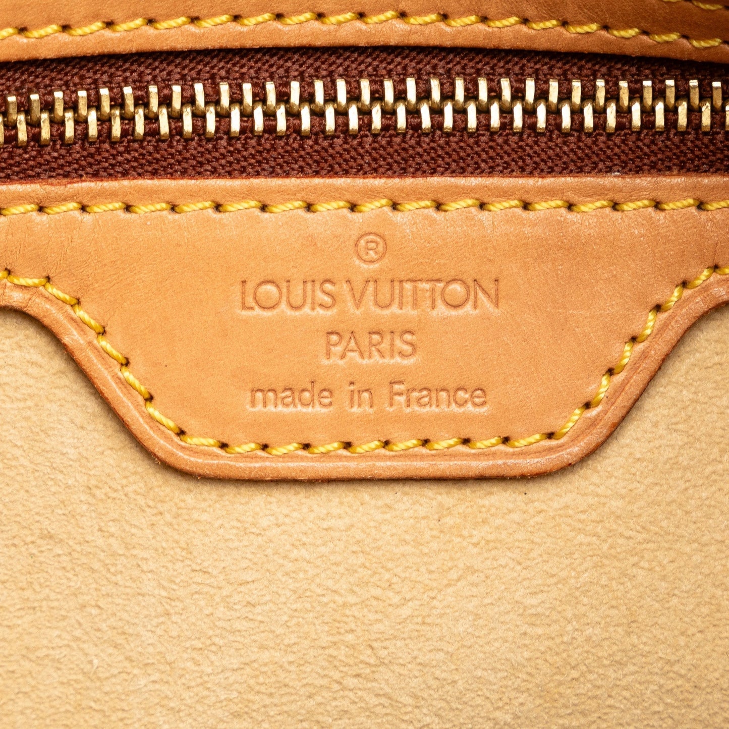 Brown Louis Vuitton Monogram Looping GM Shoulder Bag