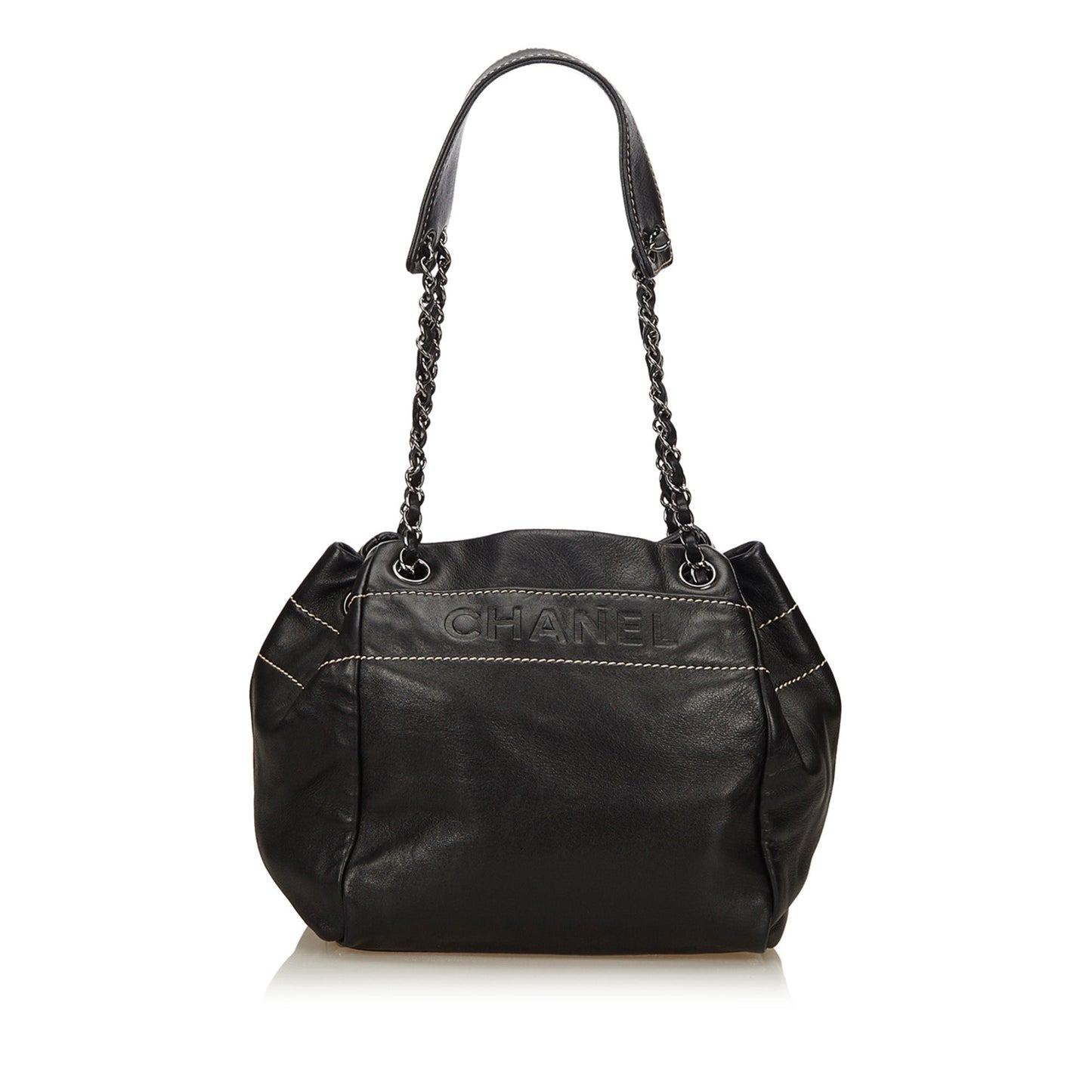 Lambskin Leather Shoulder Bag