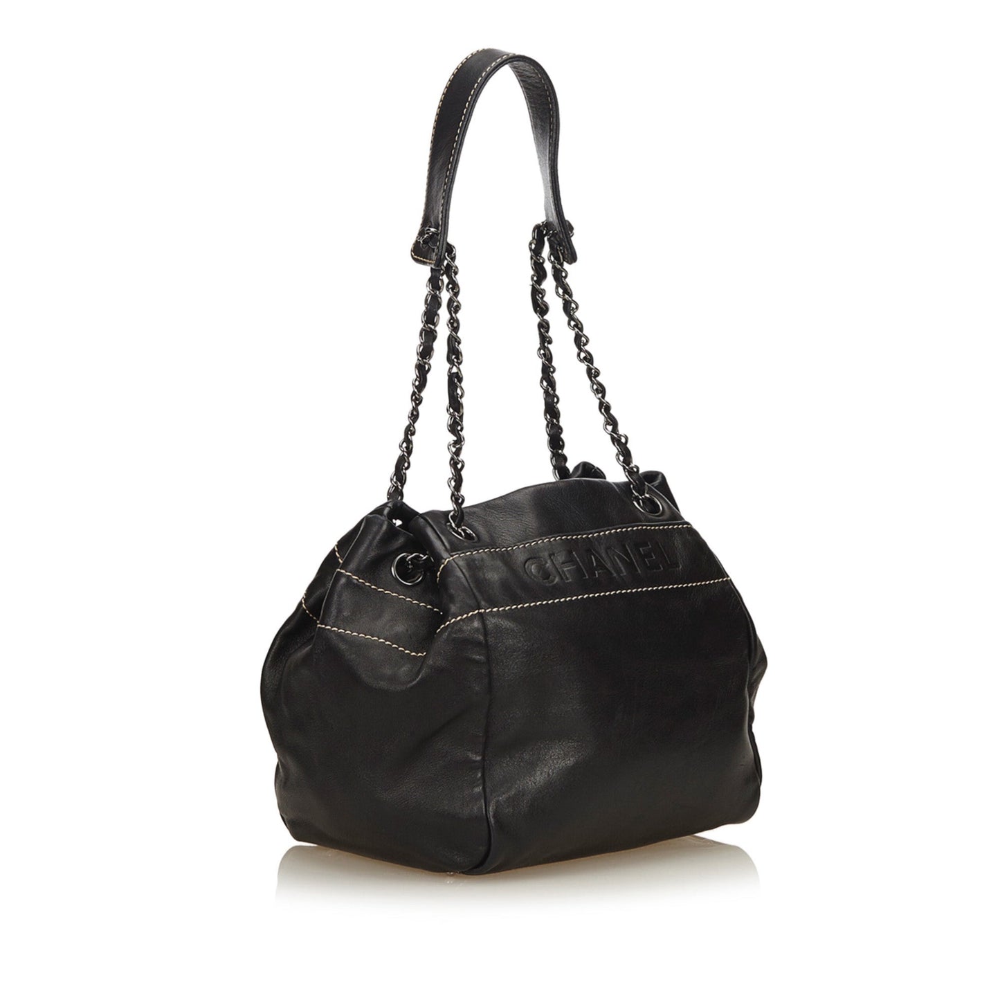 Lambskin Leather Shoulder Bag