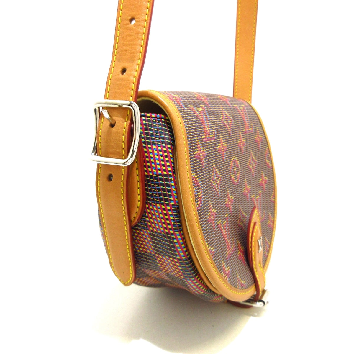 Louis Vuitton Tambourin  Canvas Shoulder Bag ()