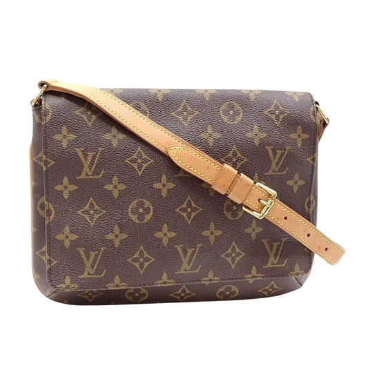 Louis Vuitton Musette Tango  Canvas Shoulder Bag ()