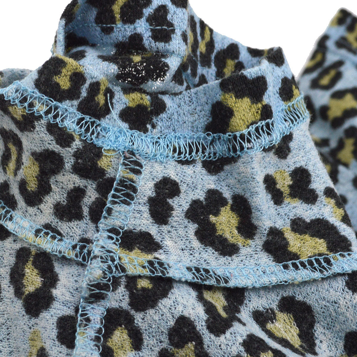 FENDI 80s leopard print round neck T-shirt #40