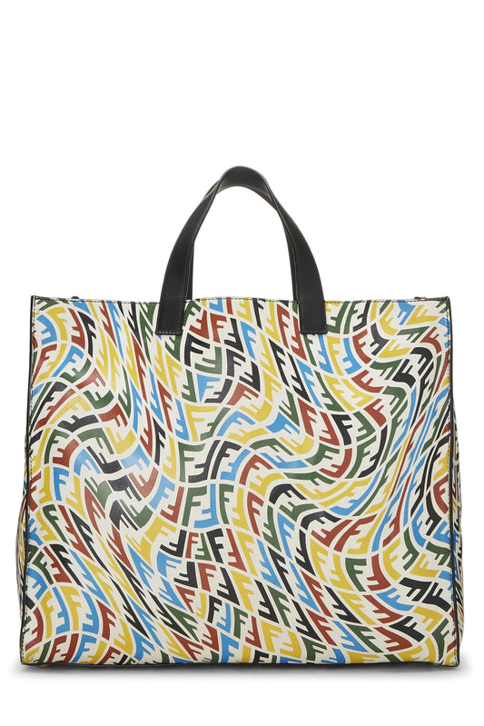 Fendi,  Fendi x Sarah Coleman Vertigo Fisheye Shopper Tote, Multi