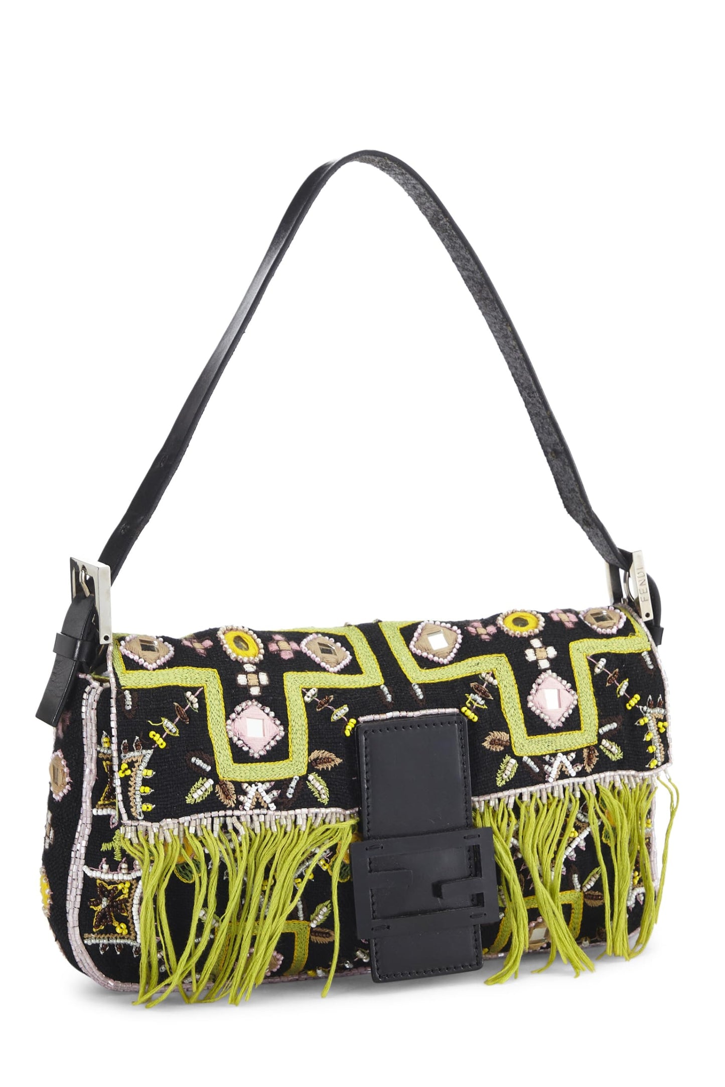 Fendi,  Multicolor Embellished Baguette, Multi